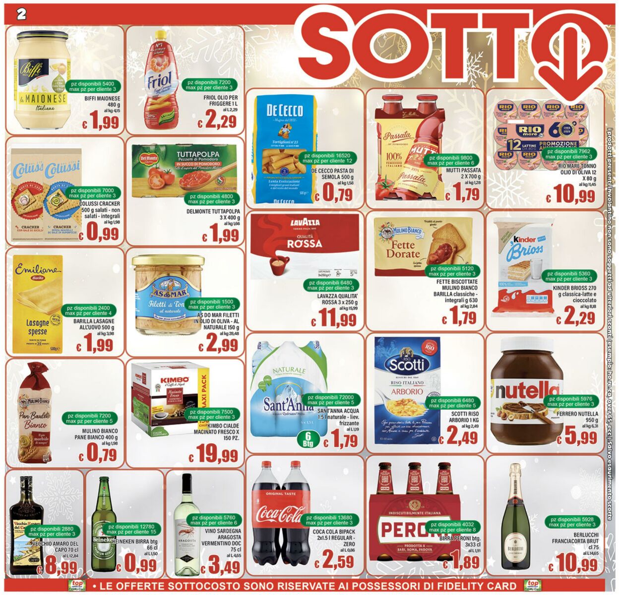 Volantino Top Supermercati 06.12.2025 - 15.12.2025
