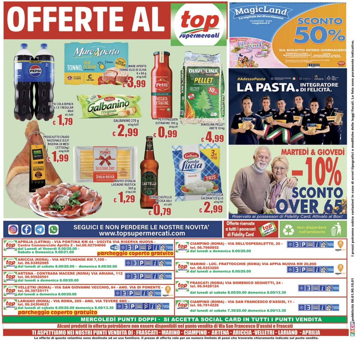 Volantino Top Supermercati 17.10.2025 - 28.10.2025