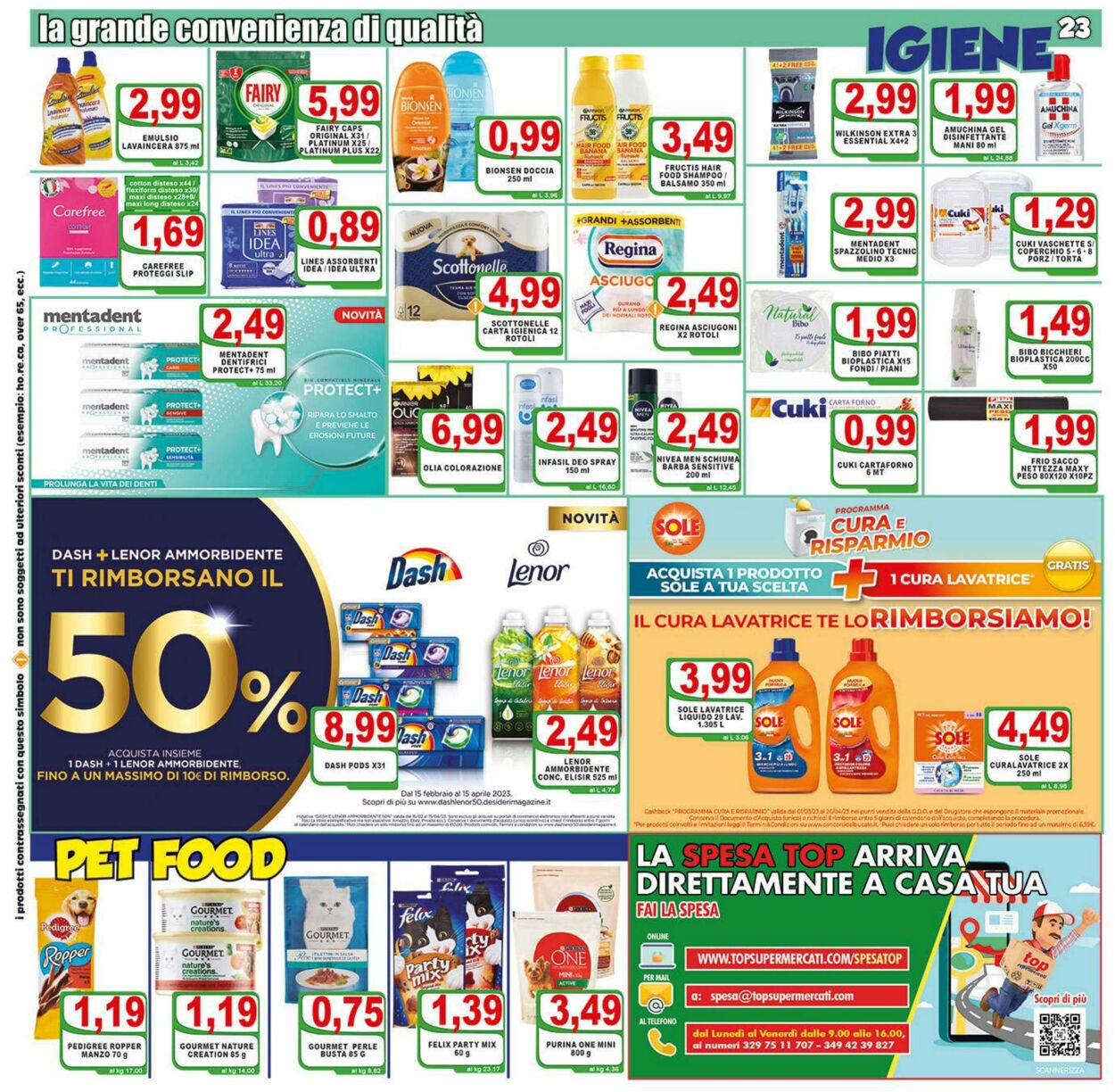 Volantino Top Supermercati 31.03.2023 - 10.04.2023