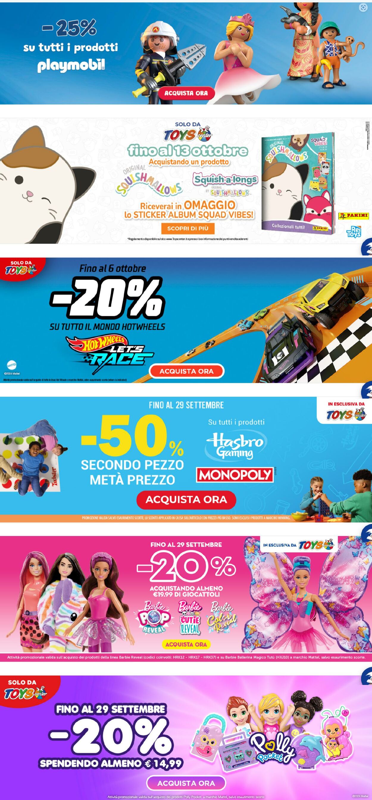 Volantino Toys Center 30.09.2024 - 13.10.2024