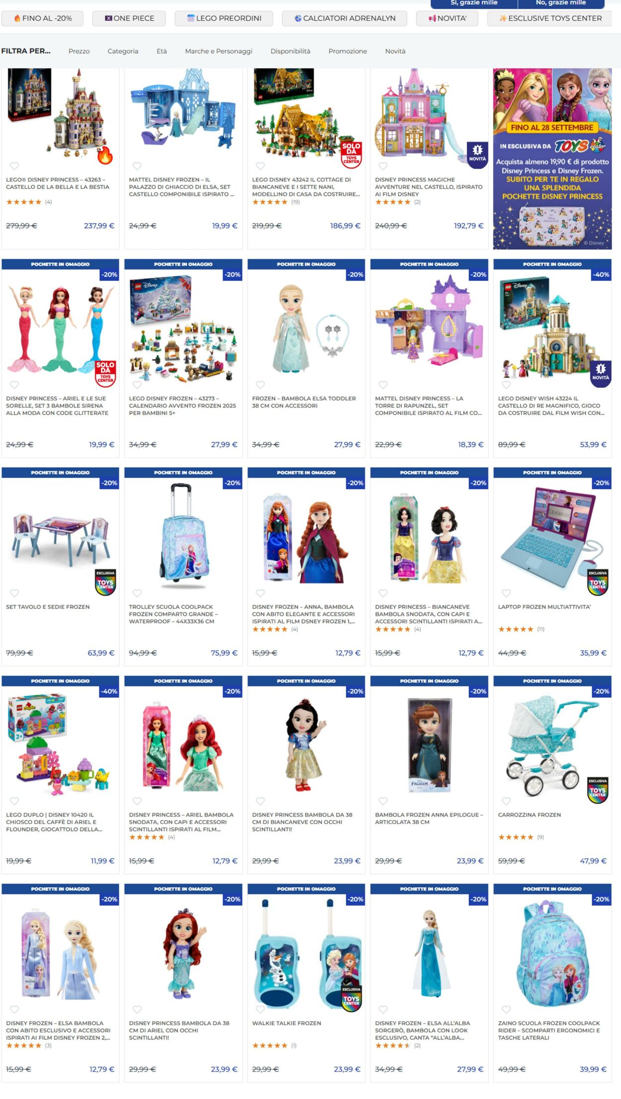 Volantino Toys Center 23.09.2025 - 07.10.2025