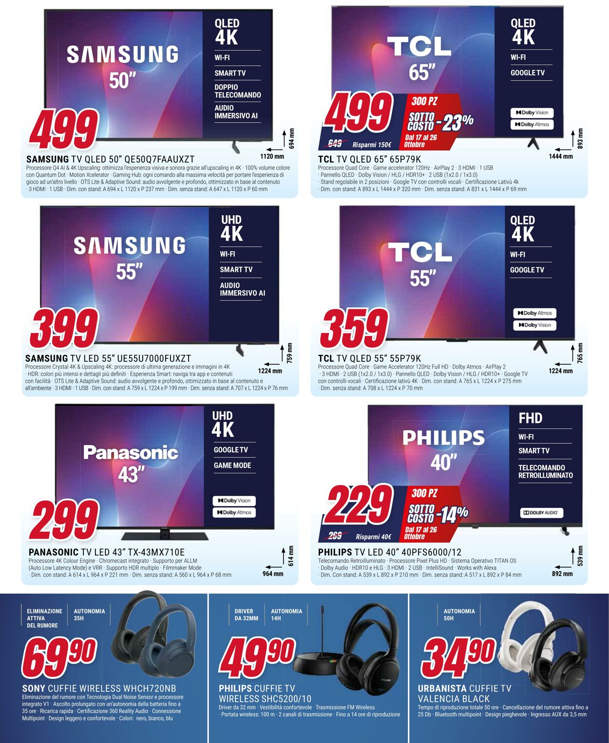 Volantino Trony 17.10.2025 - 29.10.2025