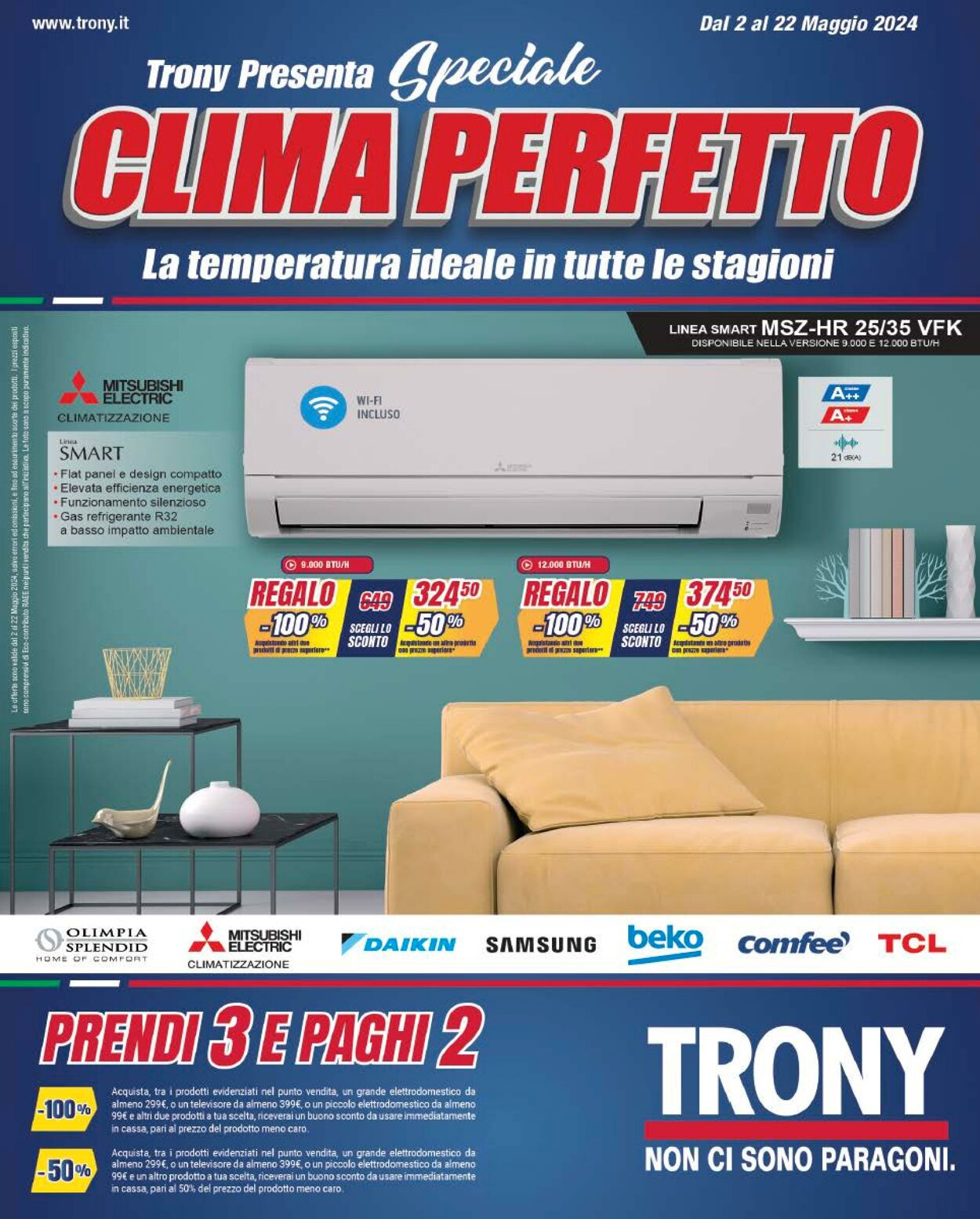 Volantino Trony 02.05.2024 - 22.05.2024