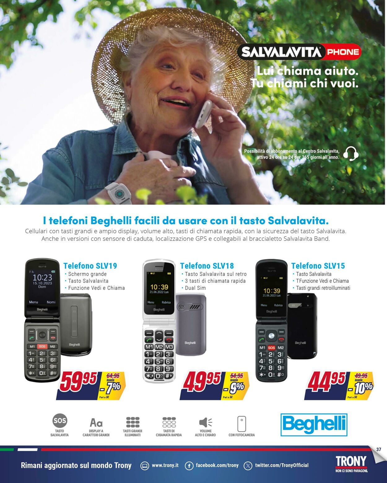Volantino Trony 31.07.2025 - 20.08.2025