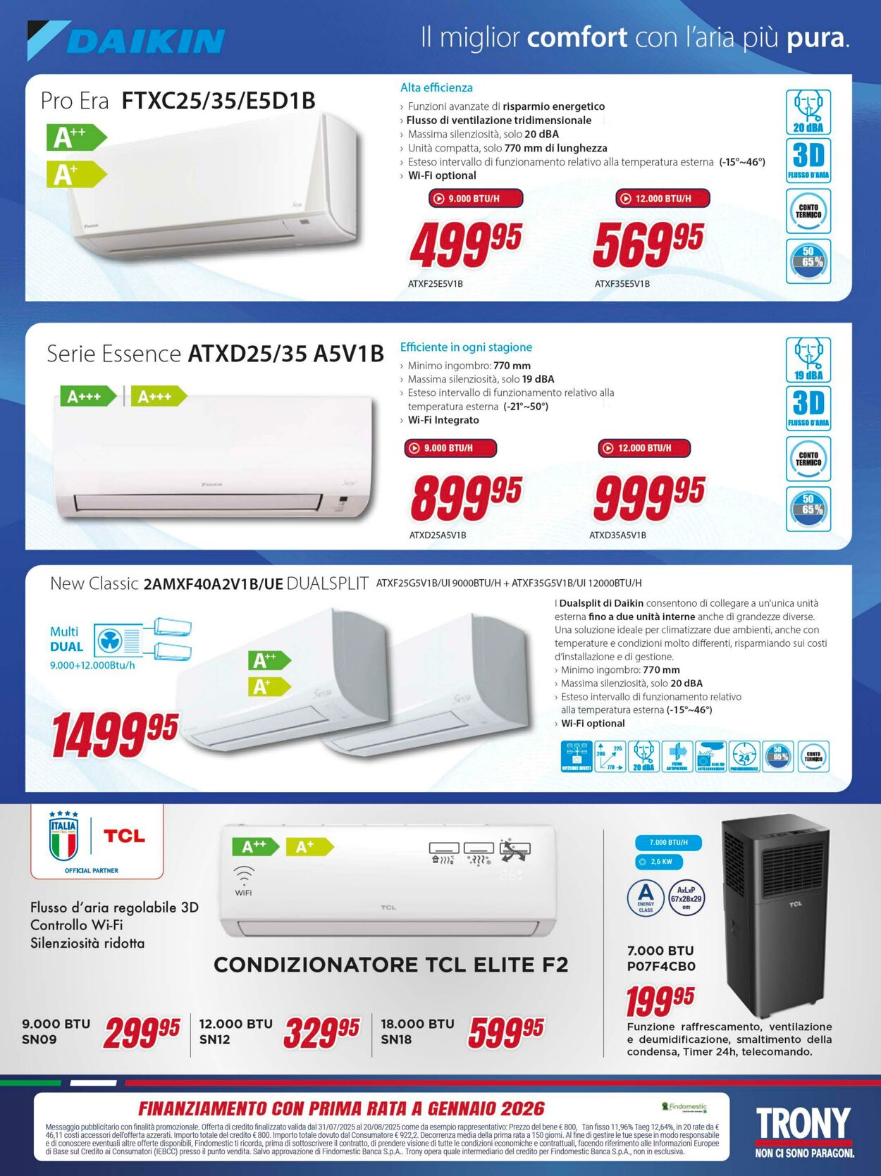 Volantino Trony 31.07.2025 - 20.08.2025