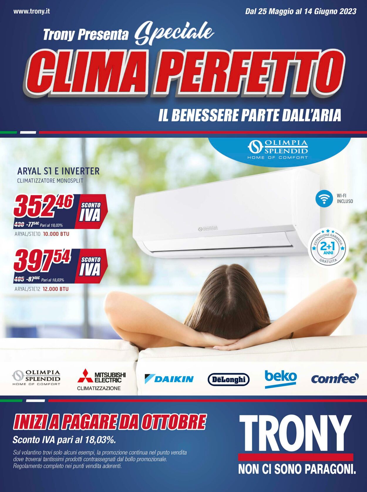 Volantino Trony 25.05.2023 - 14.06.2023