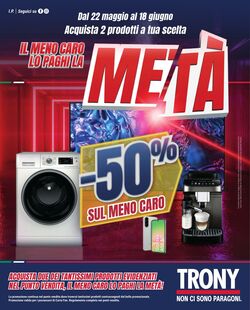 Volantino Trony 22.05.2025 - 18.06.2025
