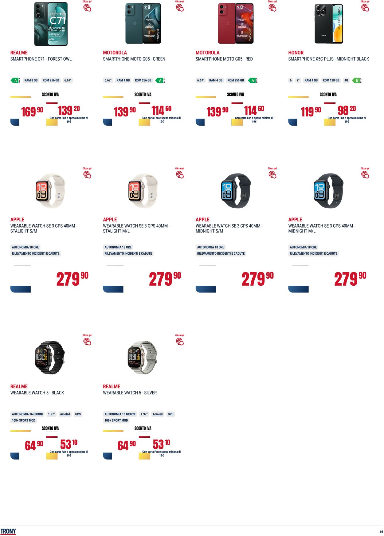 Volantino Trony 10.04.2026 - 18.04.2026