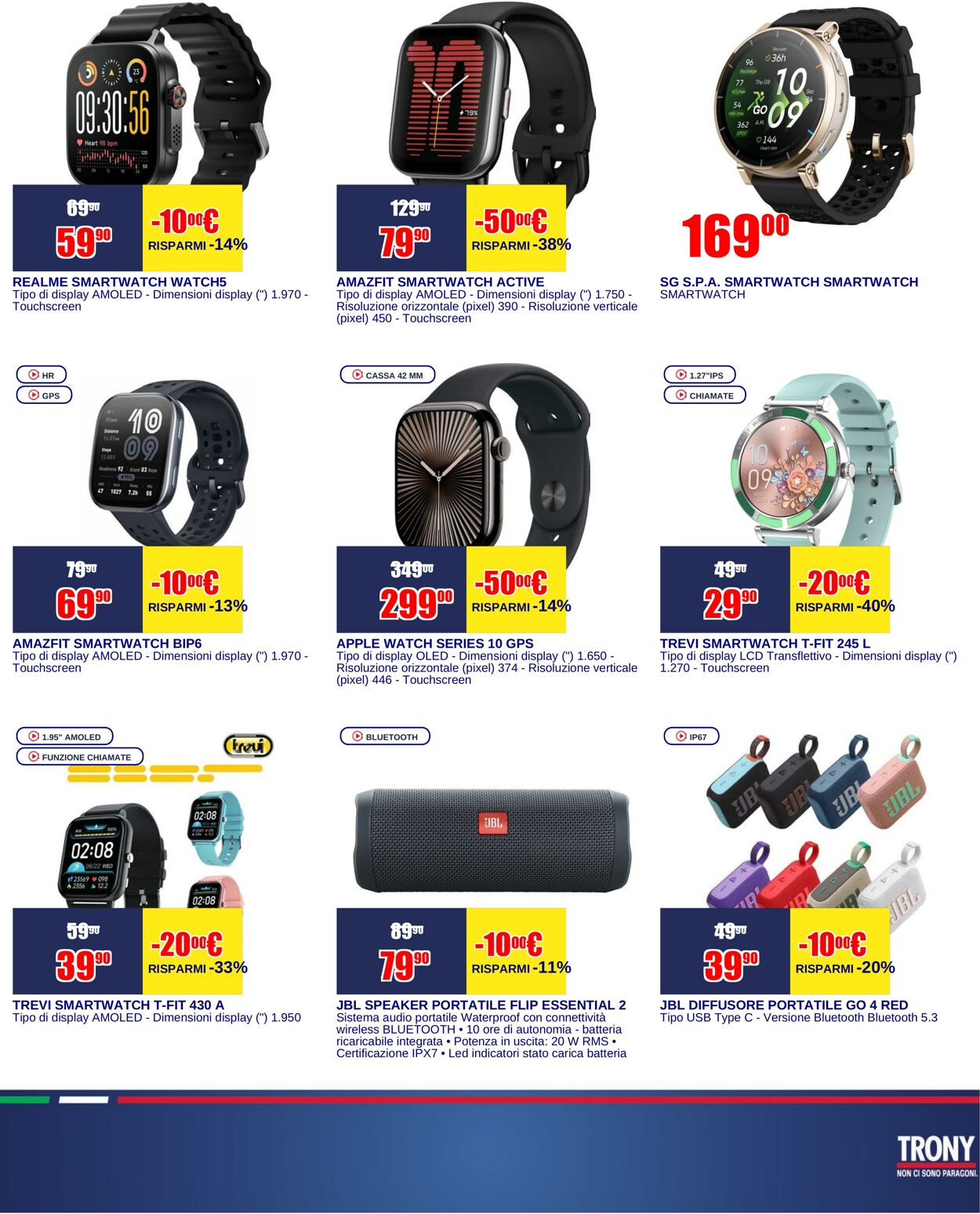 Volantino Trony 15.04.2026 - 24.04.2026