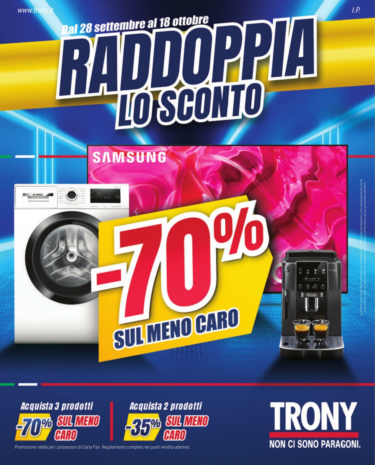 Volantino Trony 28.09.2023 - 18.10.2023