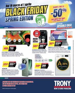 Volantino Trony 18.03.2026 - 27.03.2026