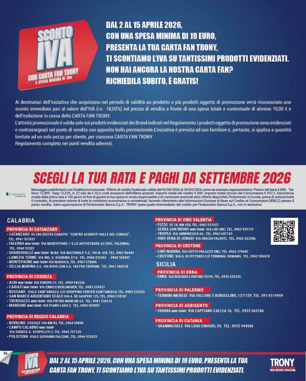 Volantino Trony 01.04.2026 - 10.04.2026