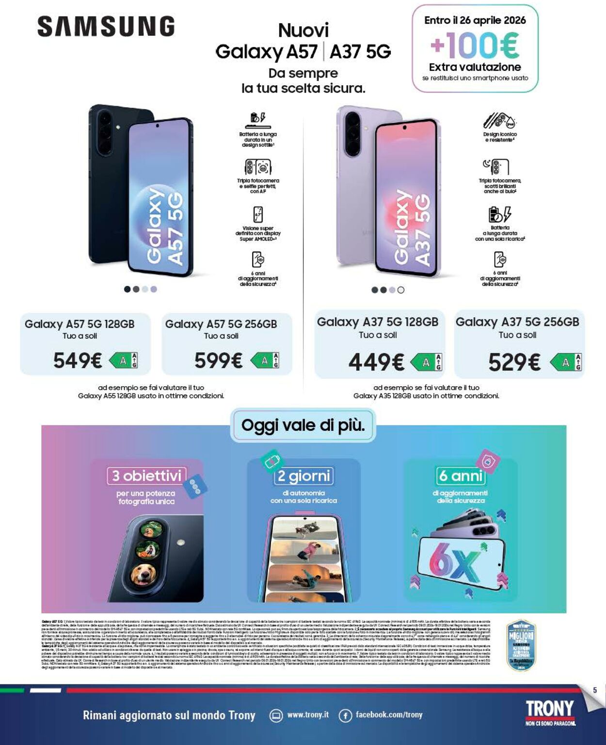 Volantino Trony 01.04.2026 - 10.04.2026