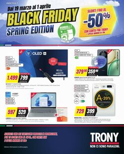 Volantino Trony 10.04.2026 - 18.04.2026