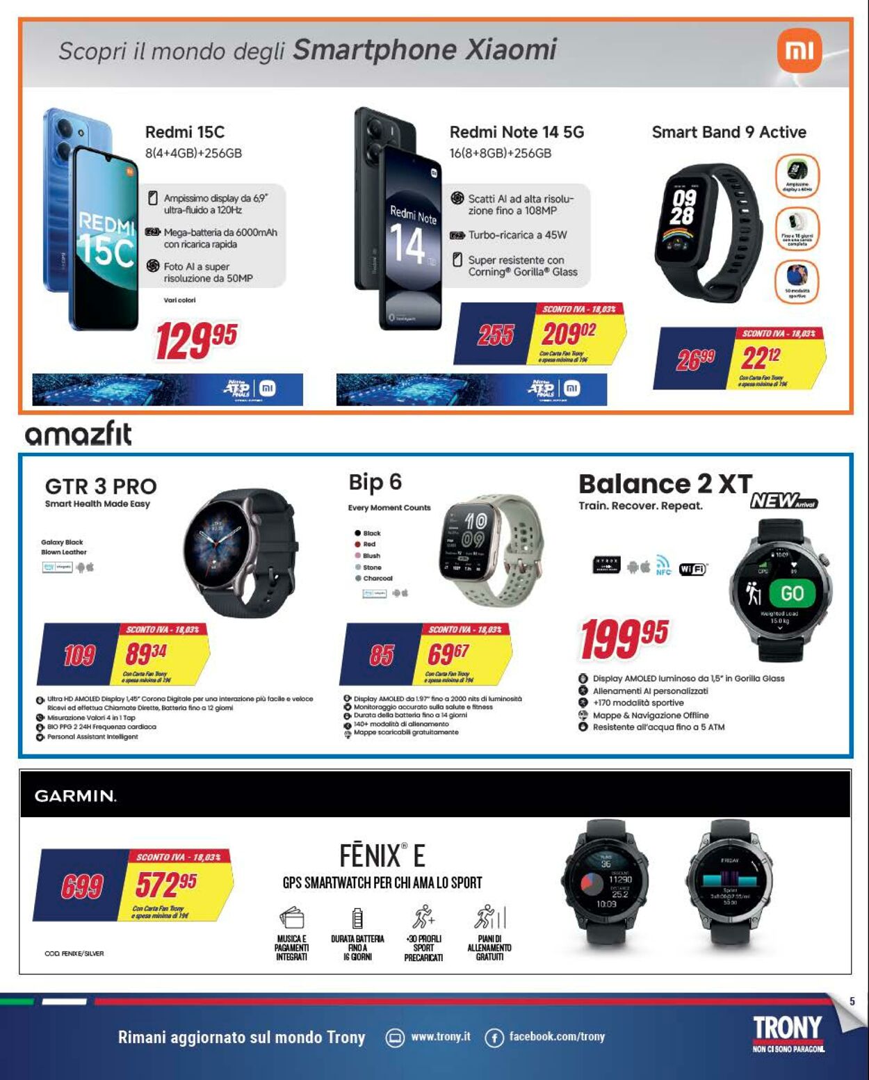 Volantino Trony 02.10.2025 - 16.10.2025