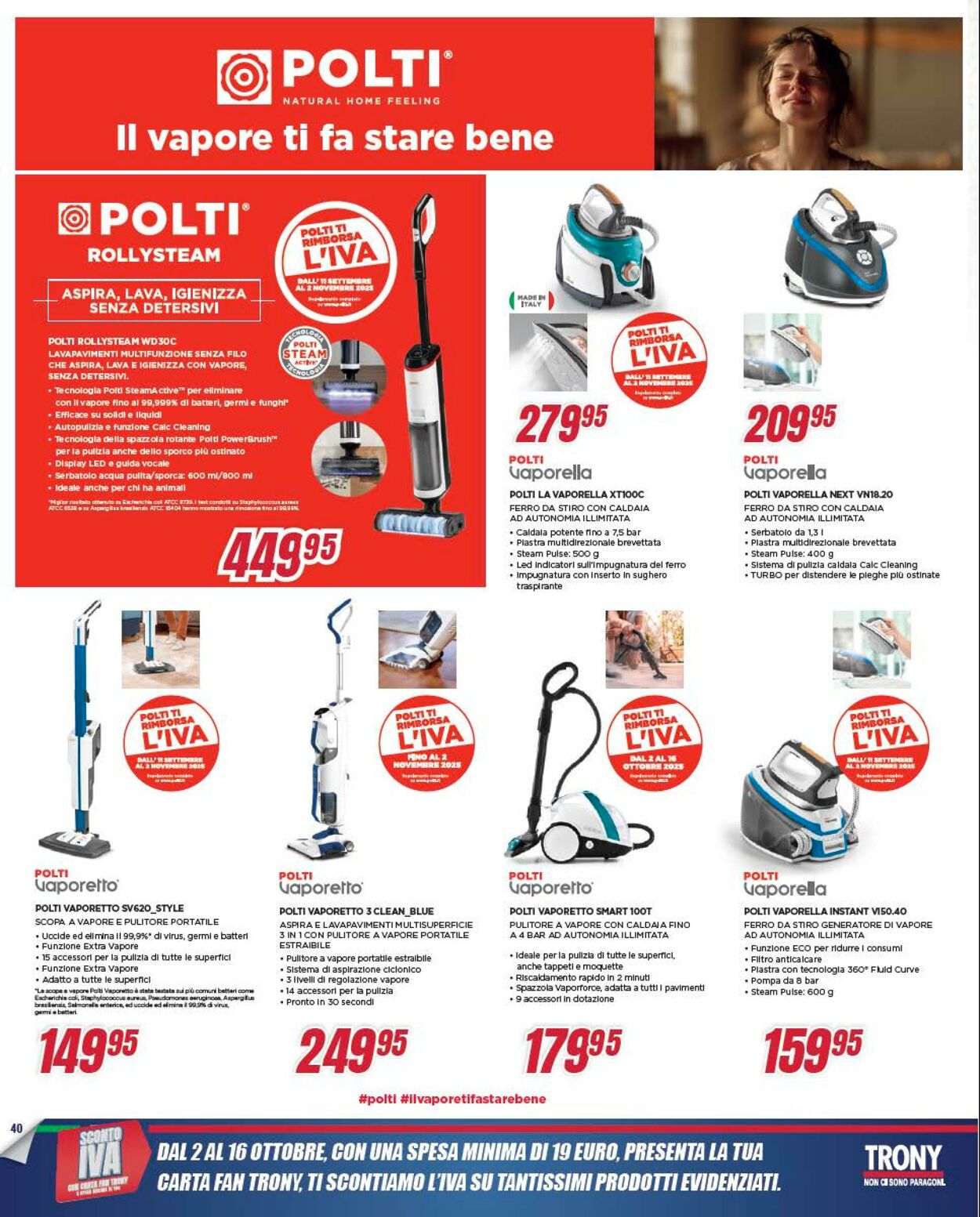 Volantino Trony 02.10.2025 - 16.10.2025
