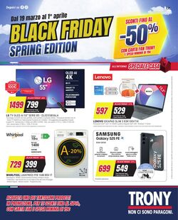 Volantino Trony 17.03.2026 - 26.03.2026