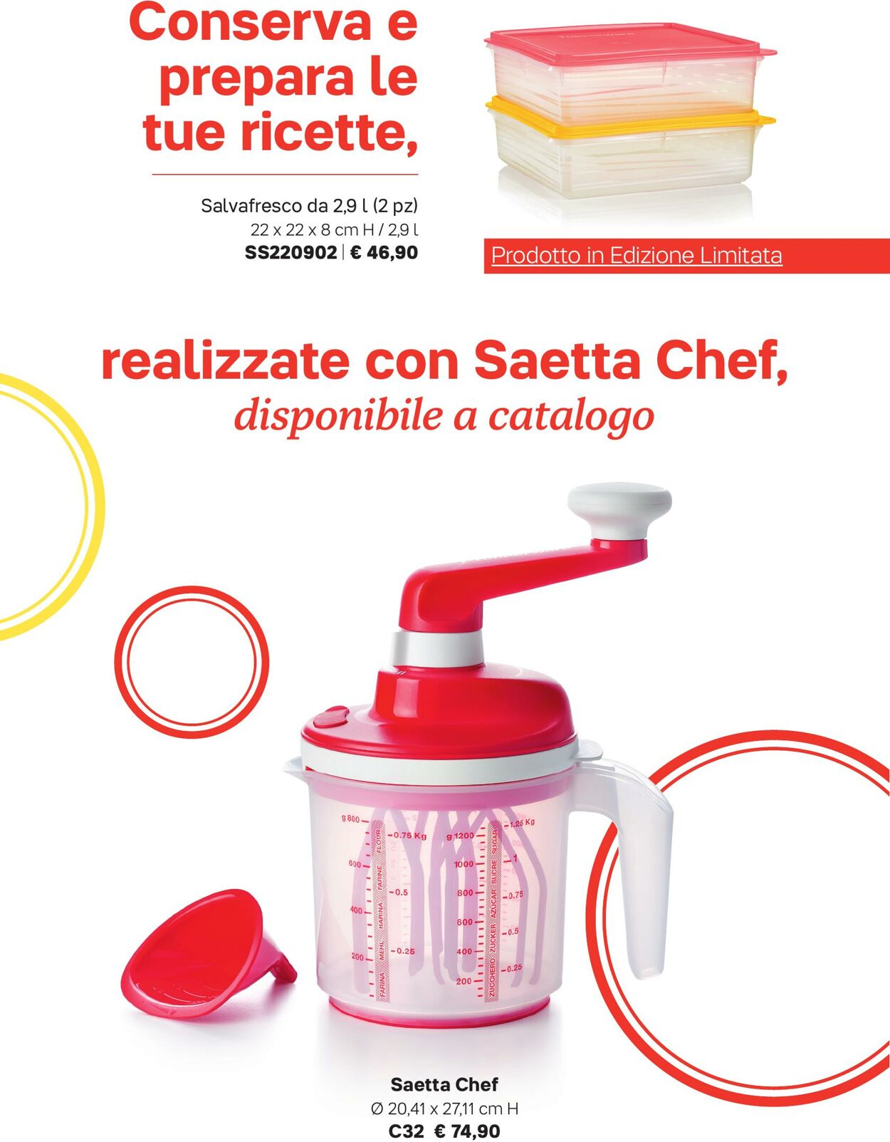 Volantino Tupperware 30.08.2022 - 26.09.2022