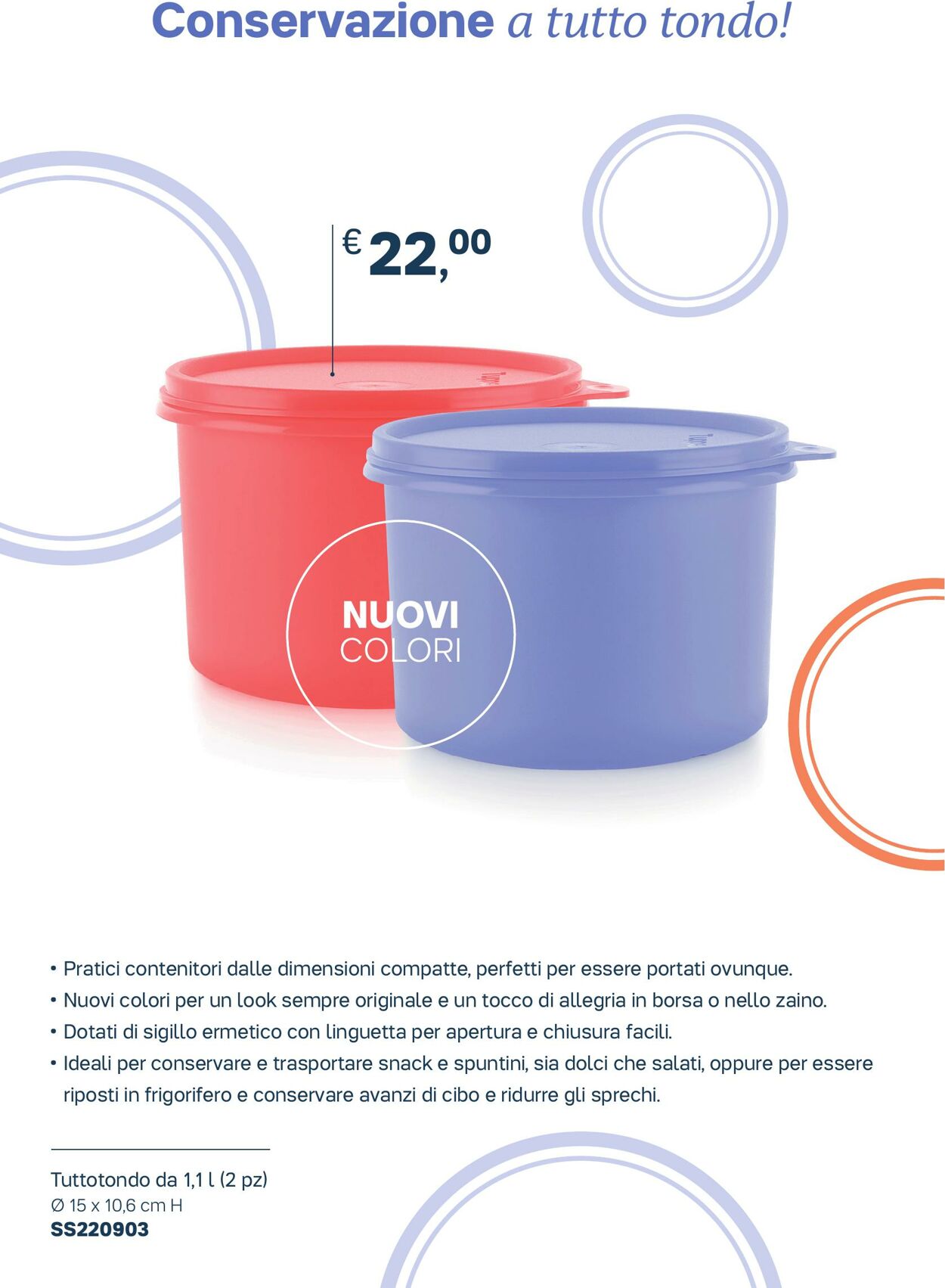 Volantino Tupperware 30.08.2022 - 26.09.2022