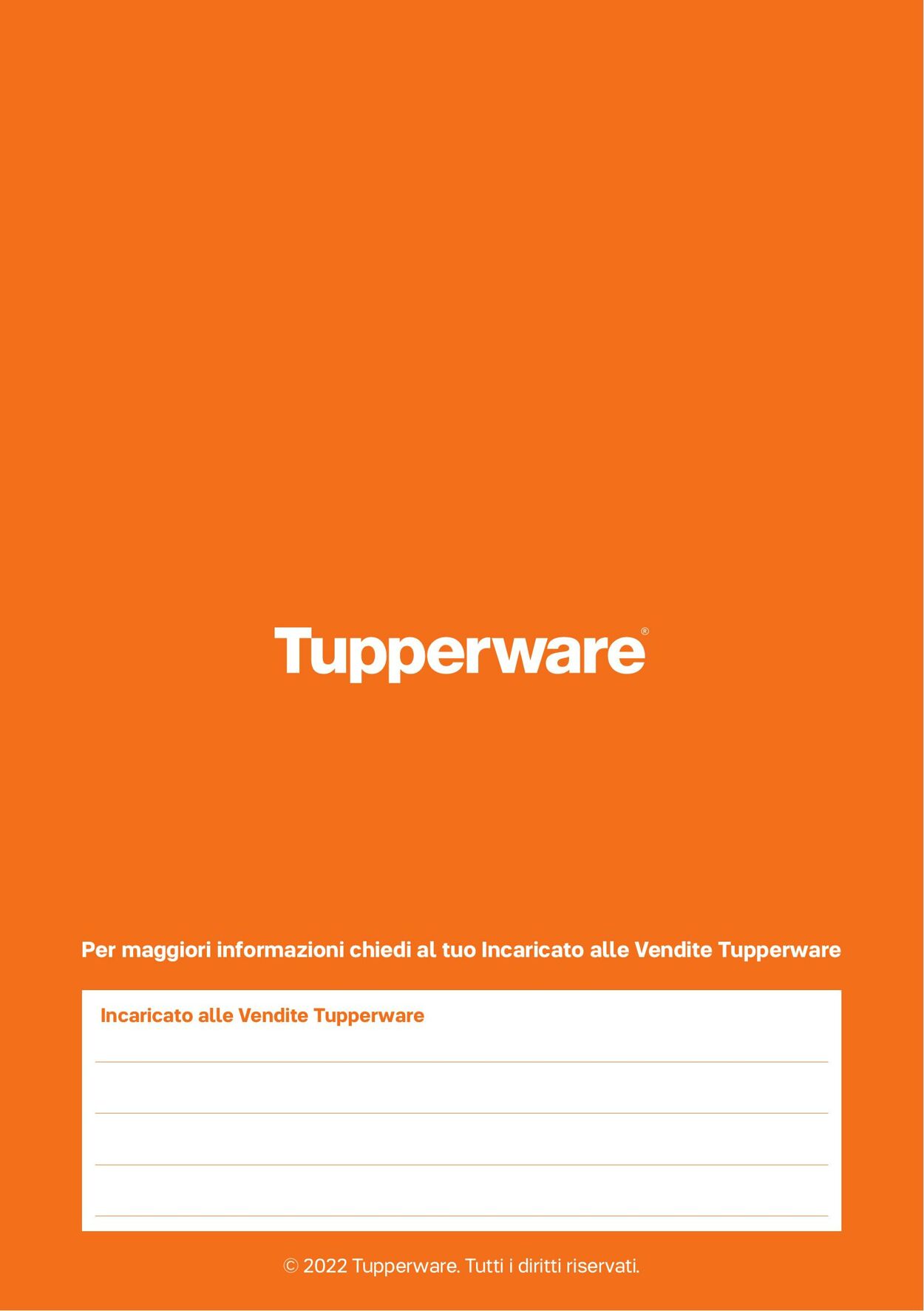 Volantino Tupperware 30.08.2022 - 26.09.2022