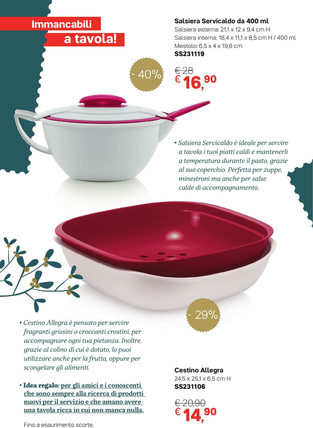 Volantino Tupperware 07.11.2023 - 28.11.2023