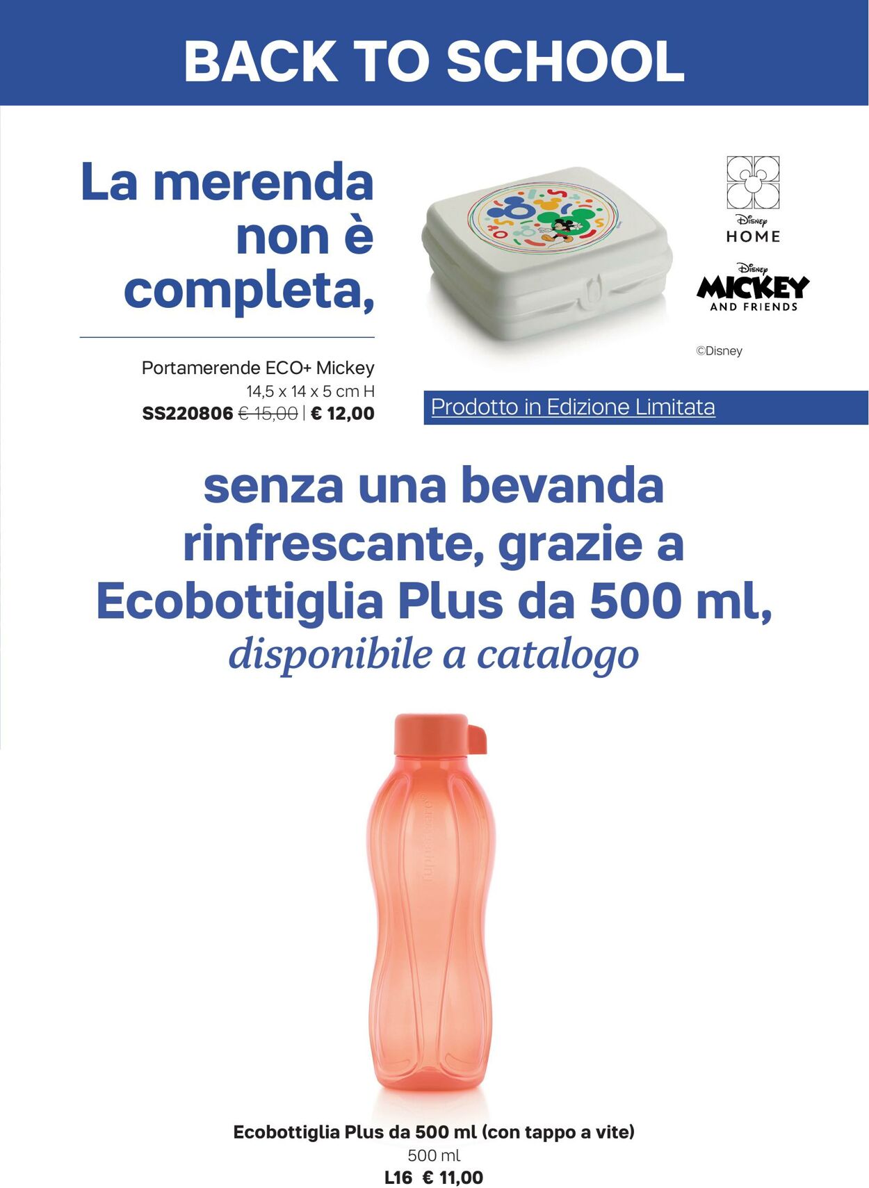 Volantino Tupperware 02.08.2022 - 29.08.2022