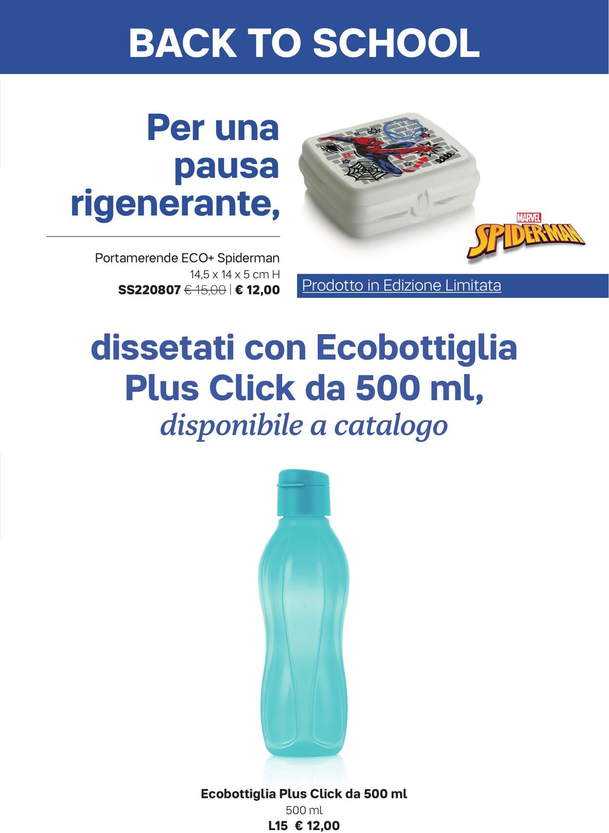 Volantino Tupperware 02.08.2022 - 29.08.2022