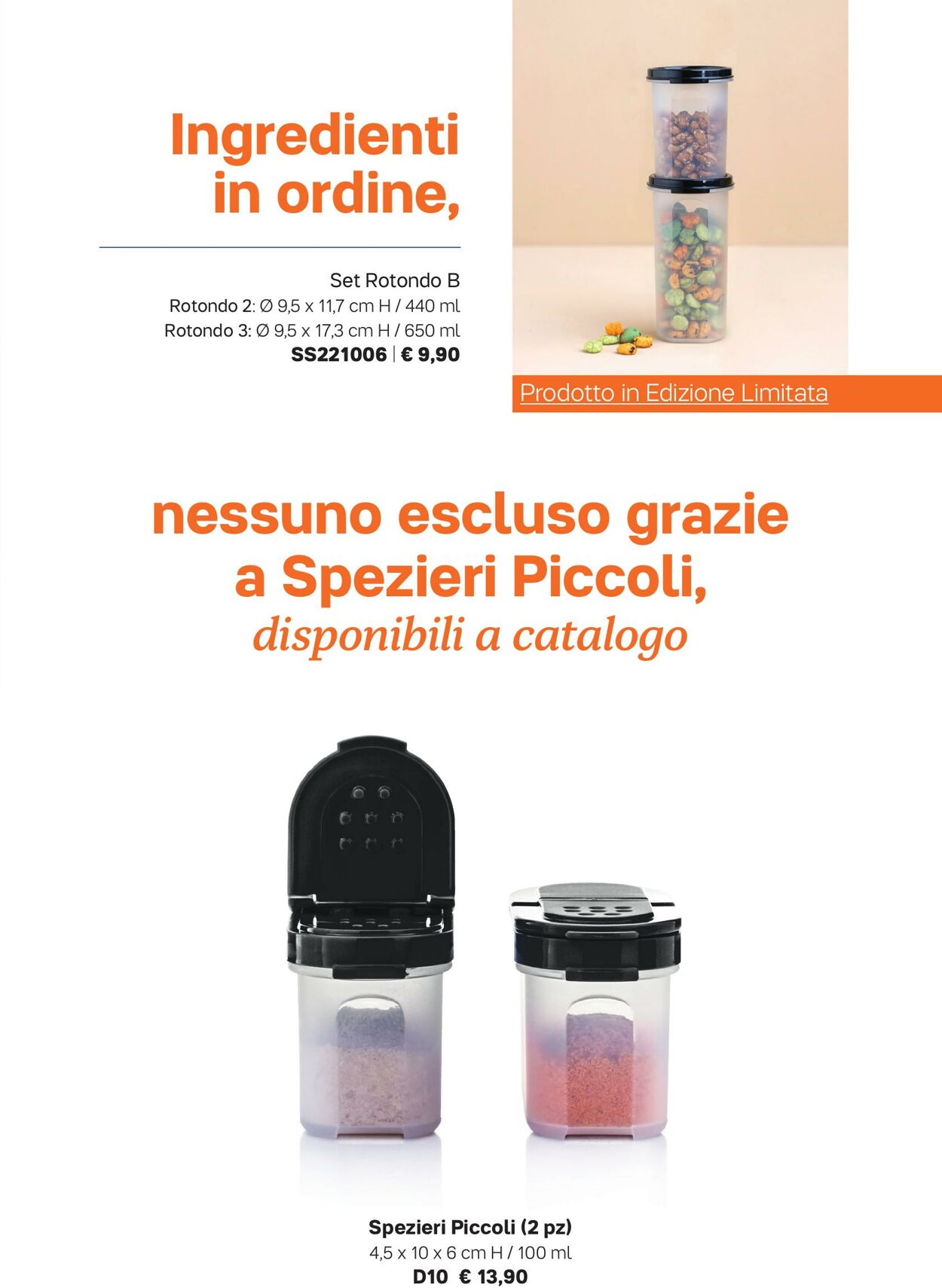 Volantino Tupperware 27.09.2022 - 31.10.2022