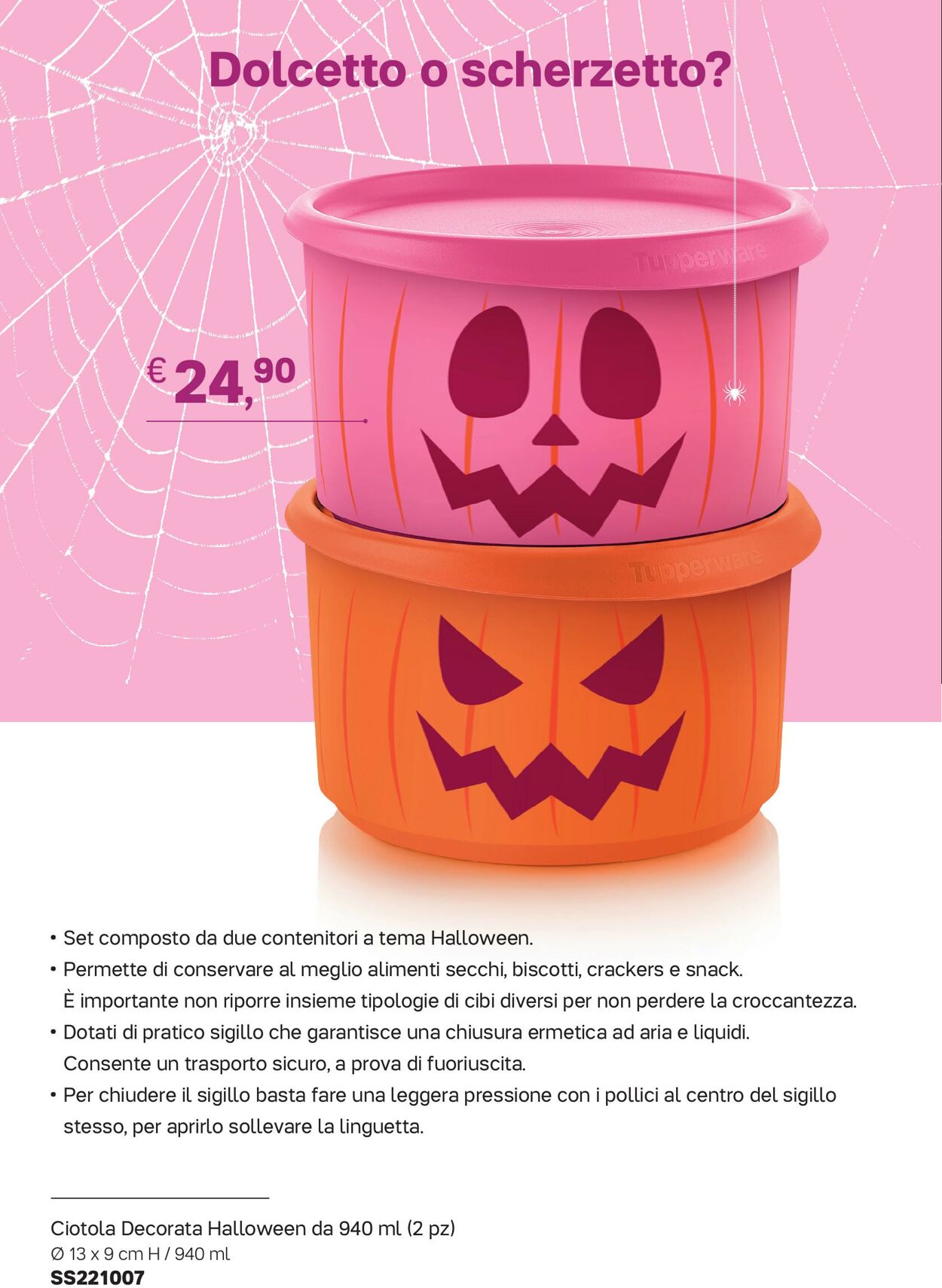 Volantino Tupperware 27.09.2022 - 31.10.2022