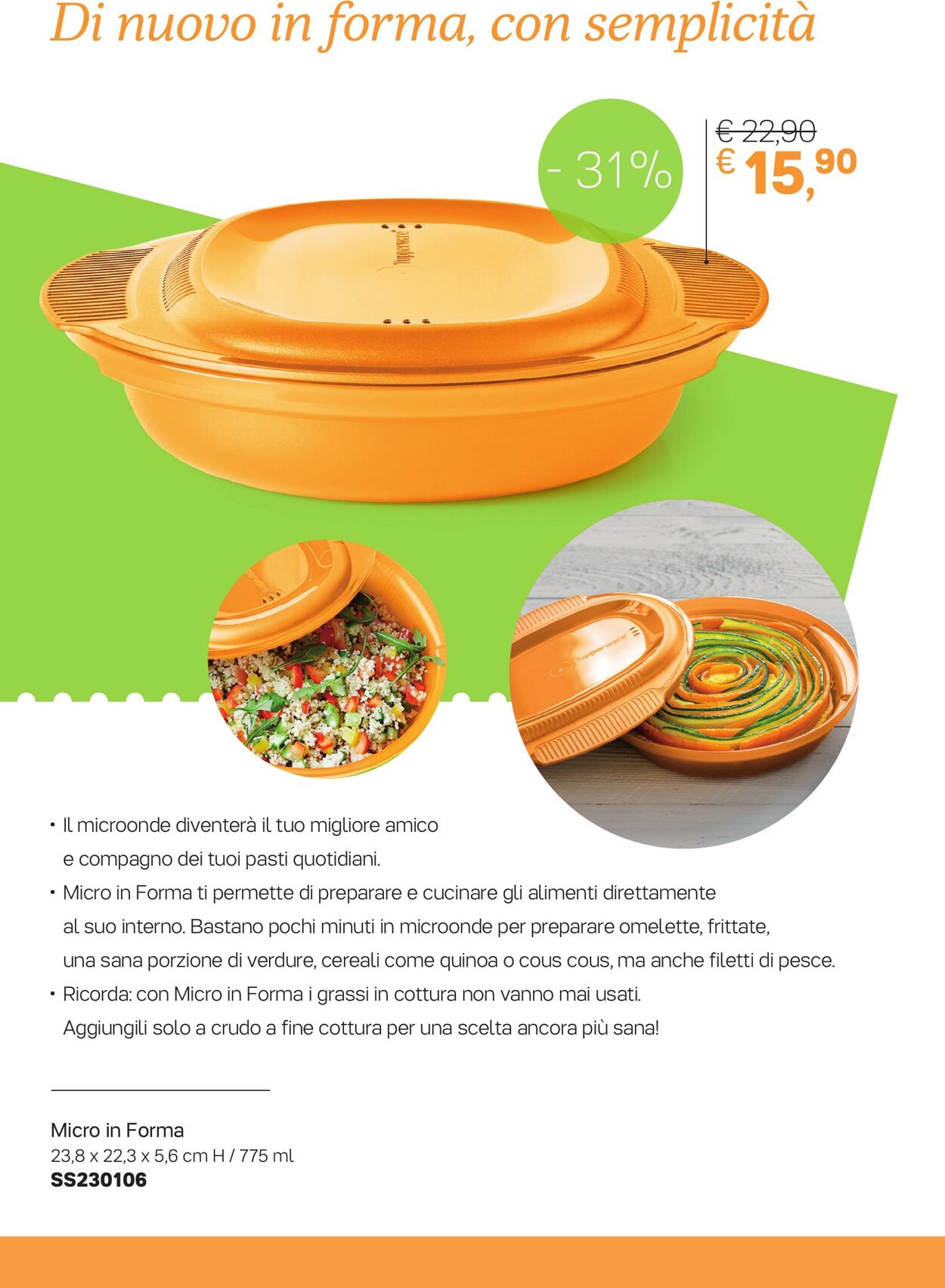 Volantino Tupperware 03.01.2023 - 06.02.2023