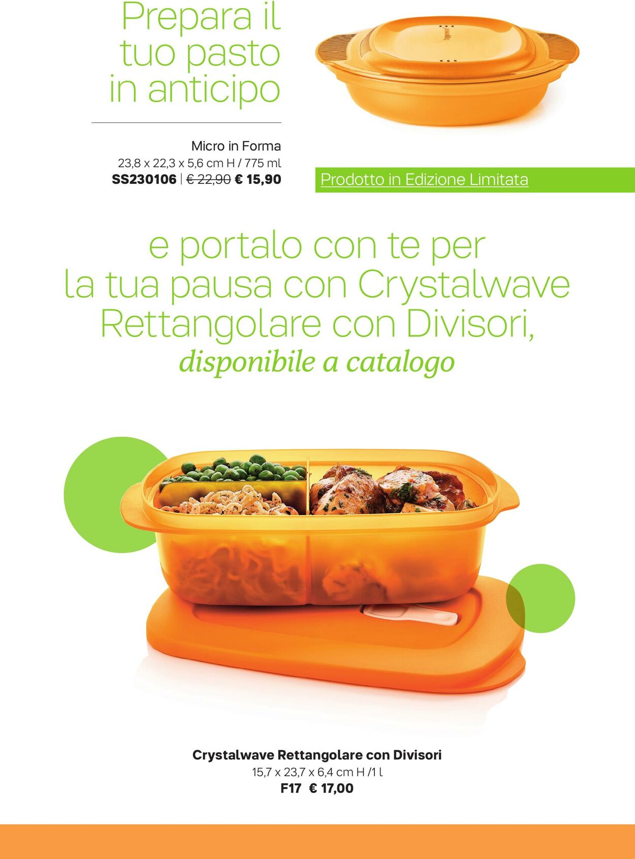 Volantino Tupperware 03.01.2023 - 06.02.2023