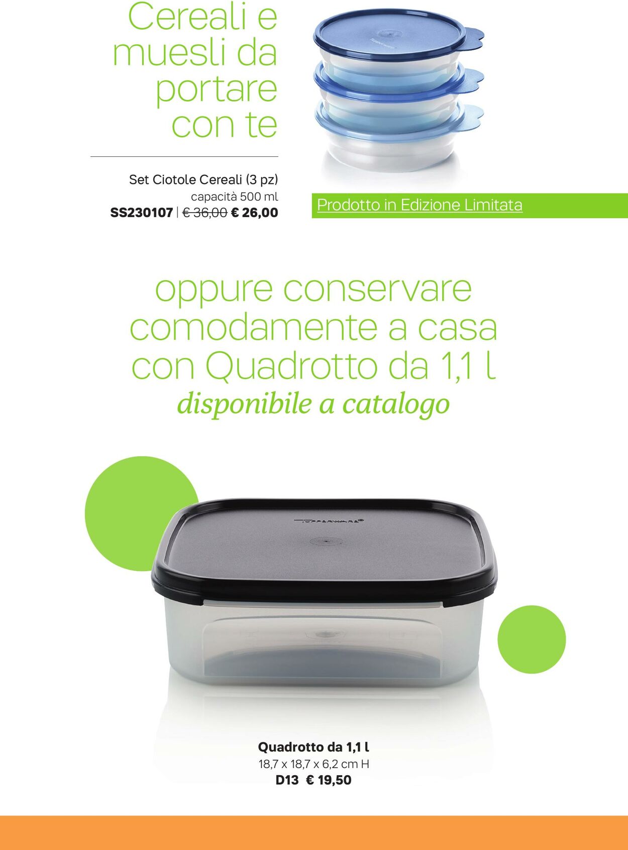 Volantino Tupperware 03.01.2023 - 06.02.2023