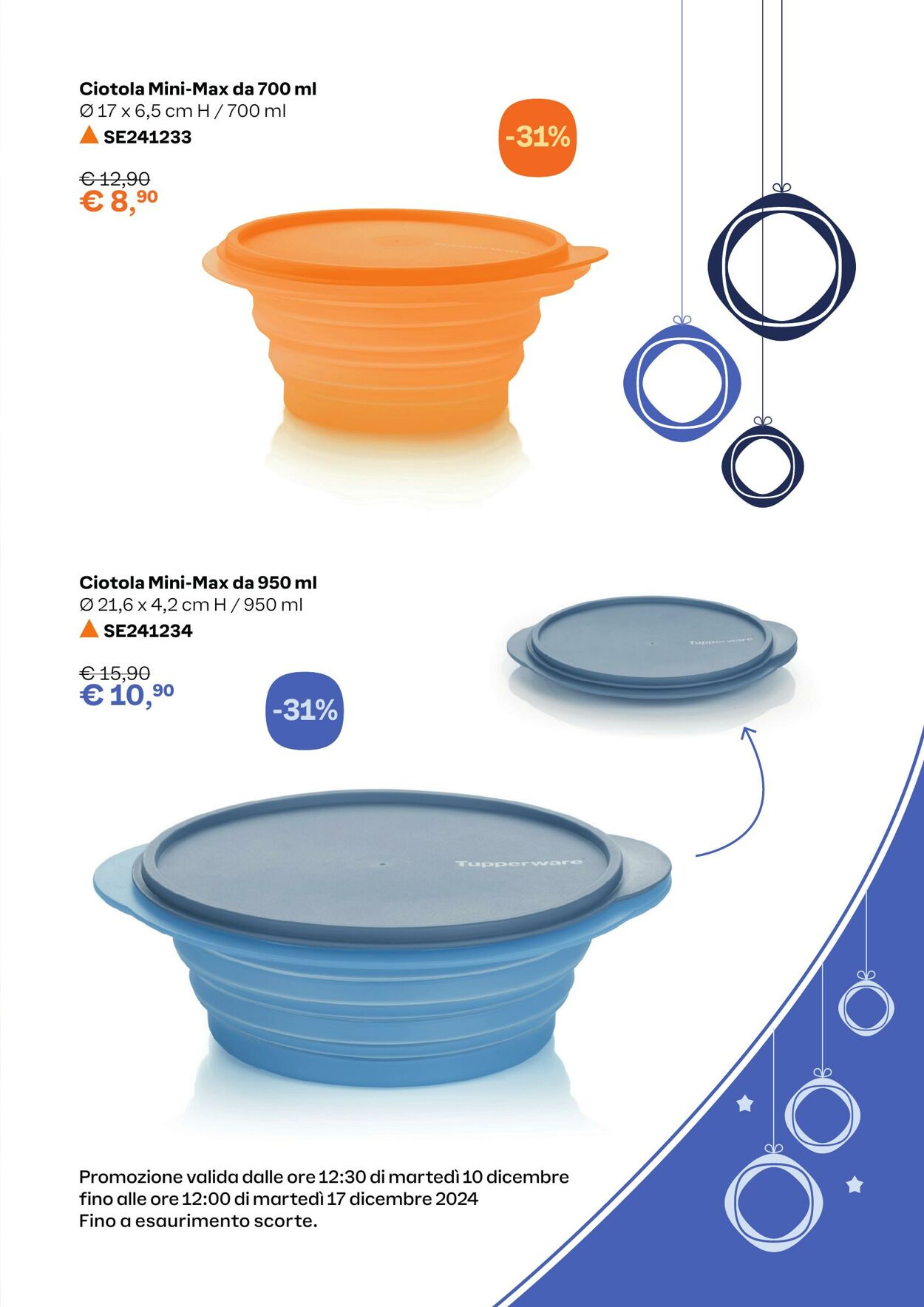 Volantino Tupperware 10.12.2024 - 17.12.2024