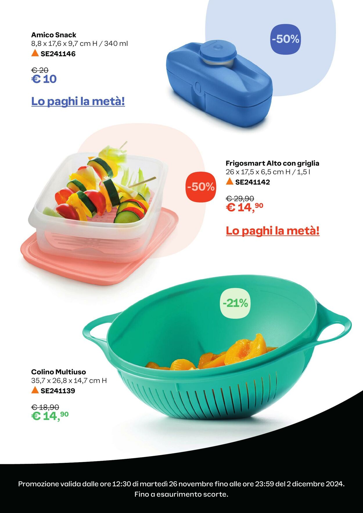 Volantino Tupperware 26.11.2024 - 02.12.2024