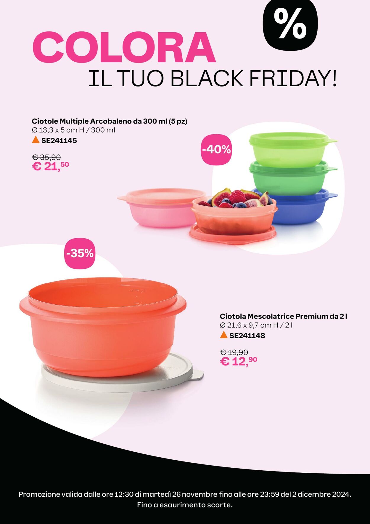 Volantino Tupperware 26.11.2024 - 02.12.2024