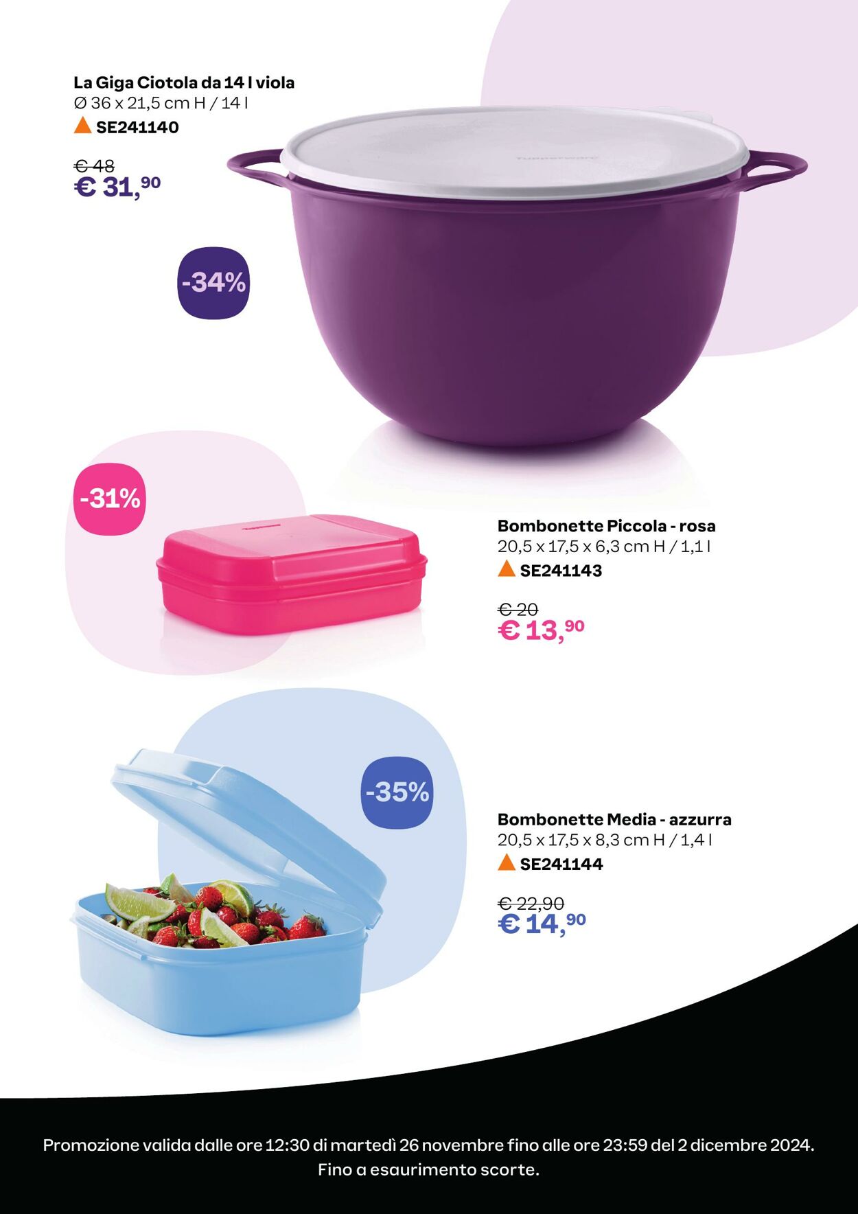 Volantino Tupperware 26.11.2024 - 02.12.2024