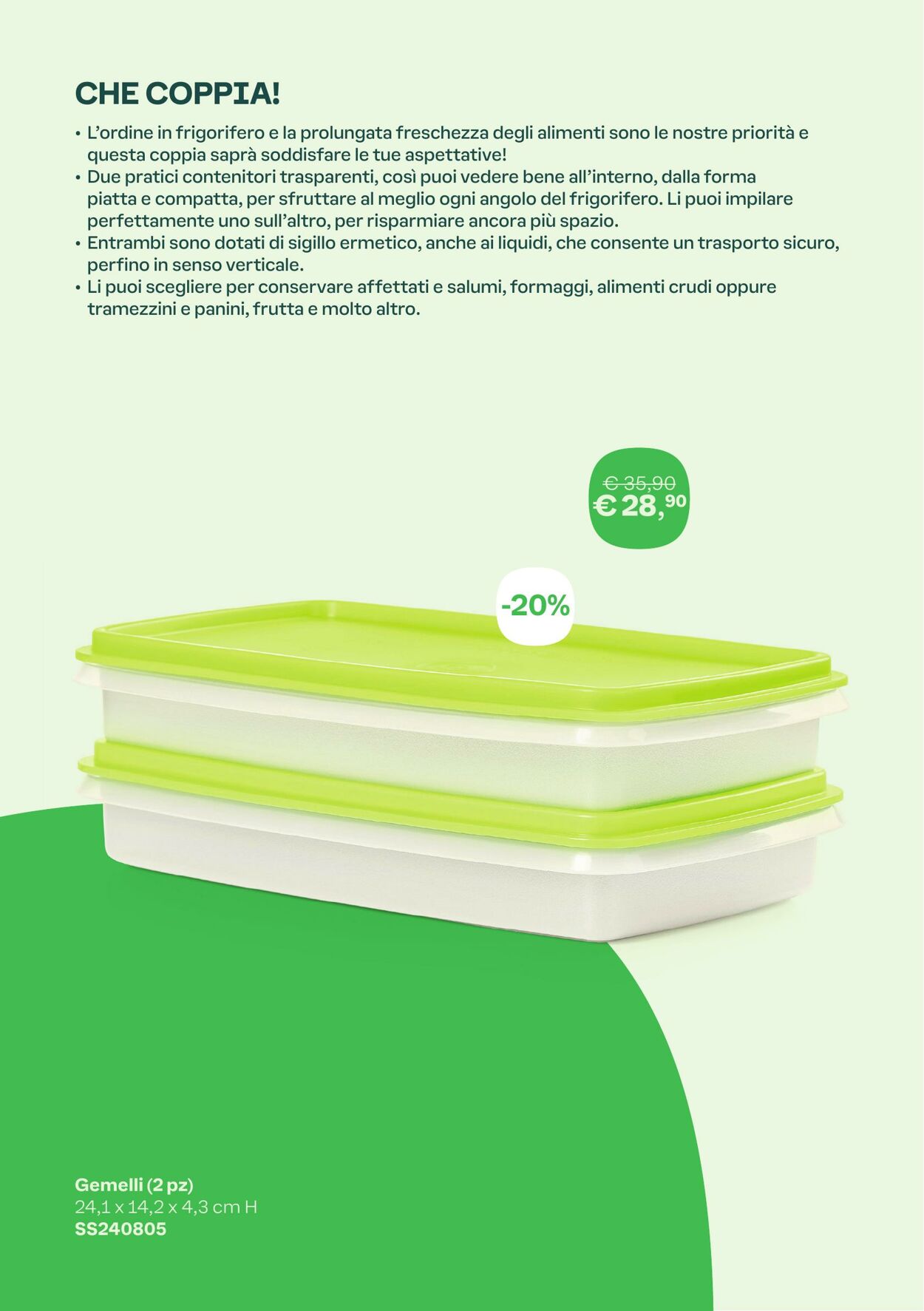 Volantino Tupperware 06.08.2024 - 02.09.2024