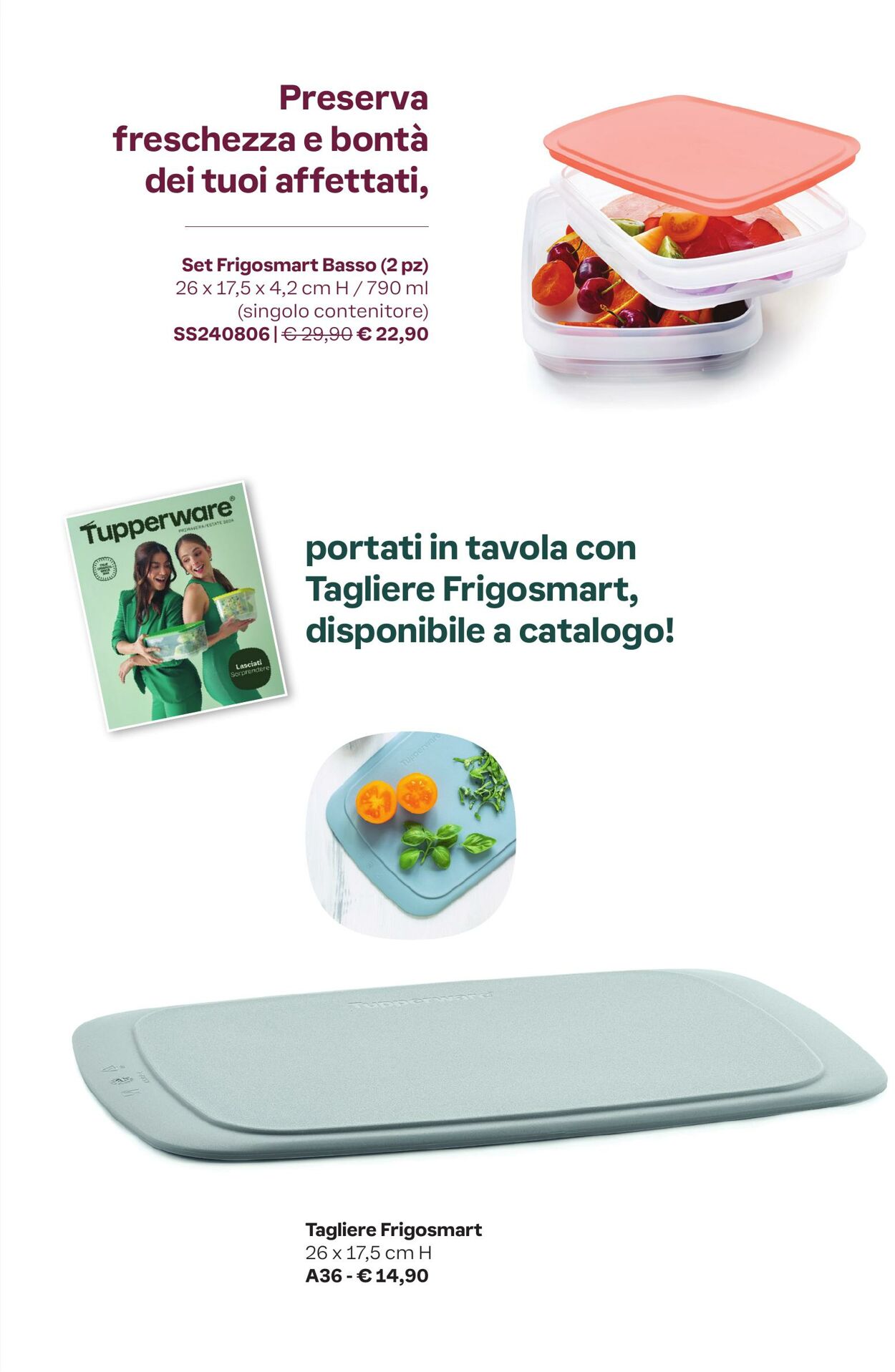 Volantino Tupperware 06.08.2024 - 02.09.2024