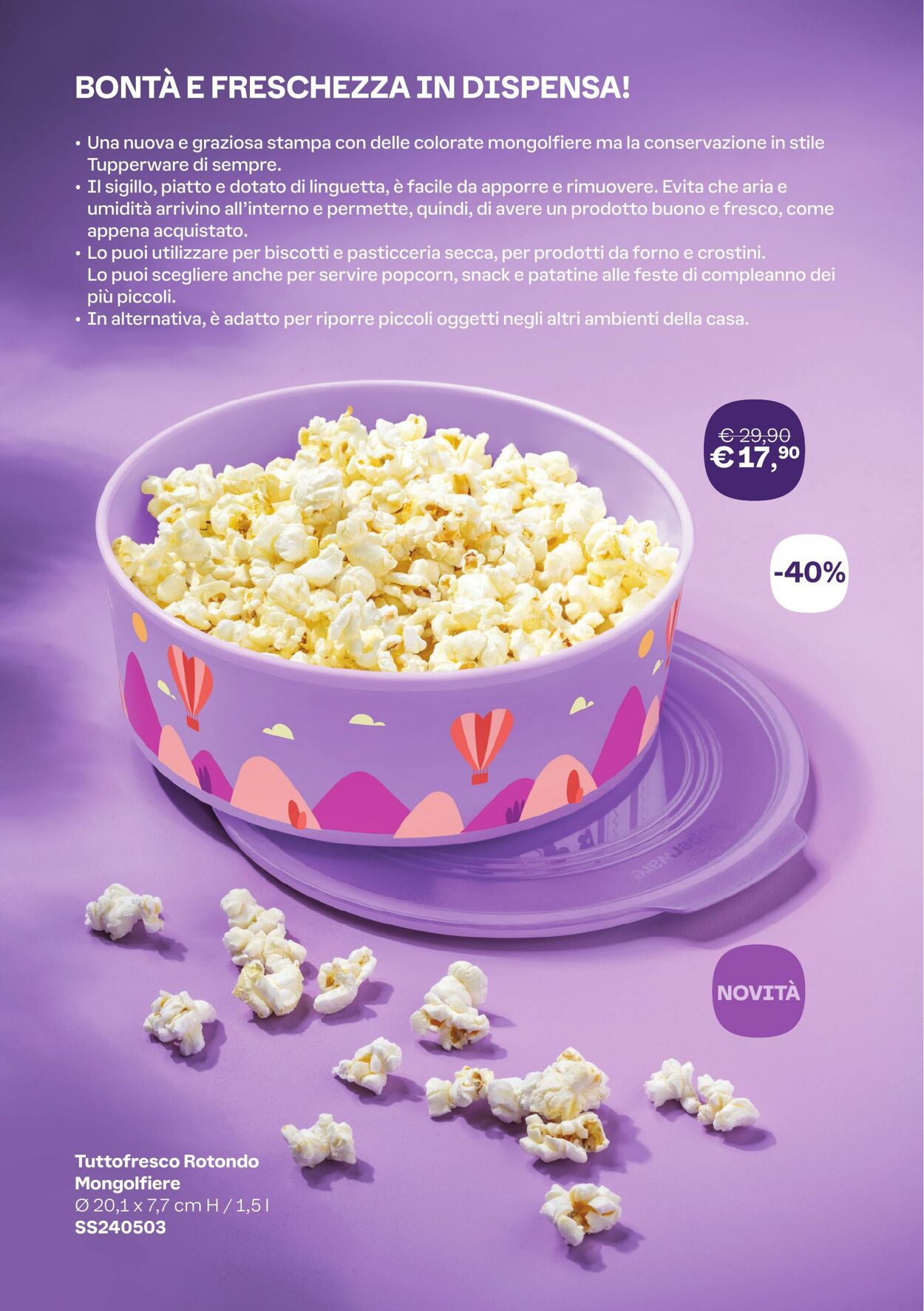 Volantino Tupperware 07.05.2024 - 03.06.2024