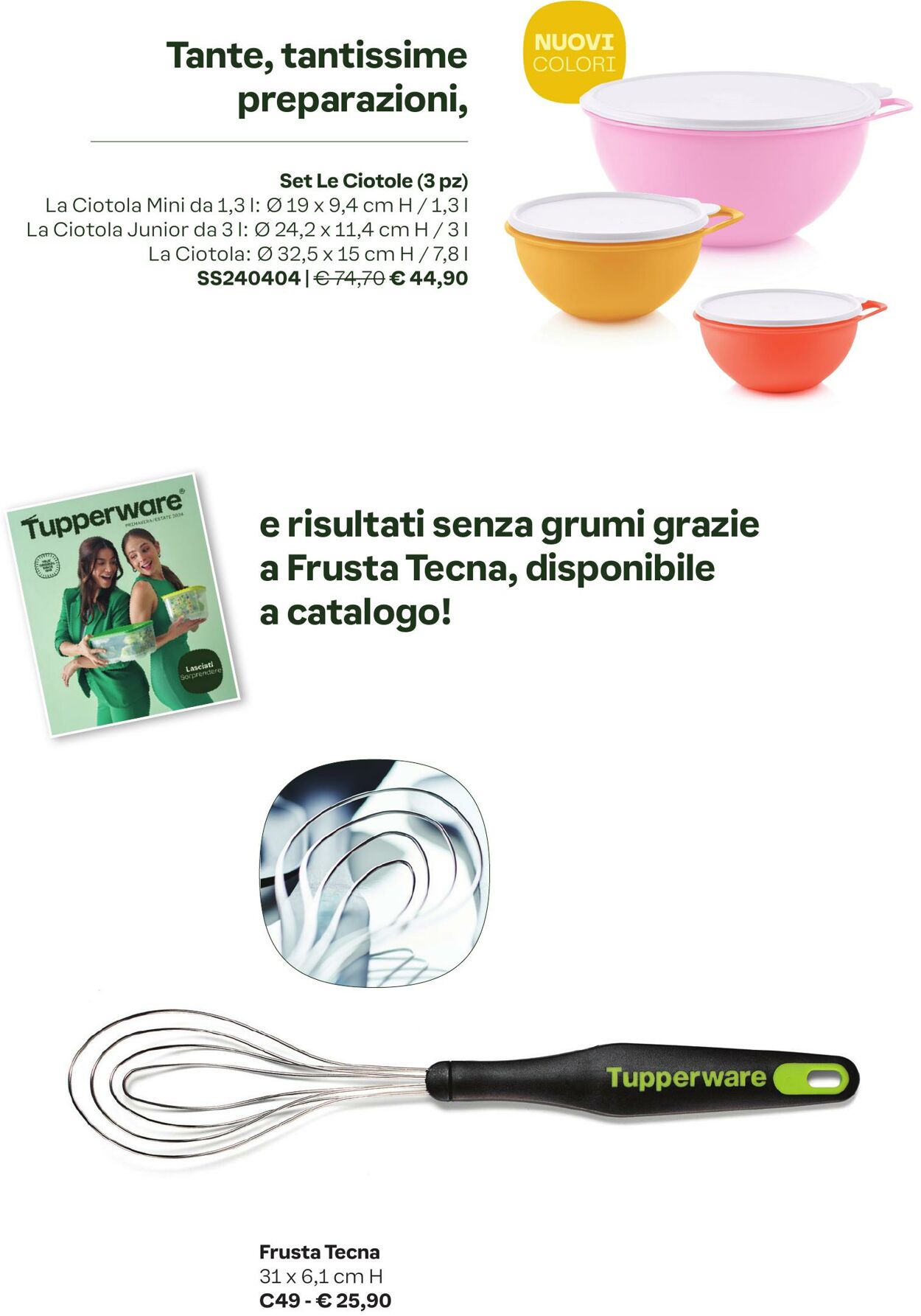 Volantino Tupperware 03.04.2024 - 06.05.2024