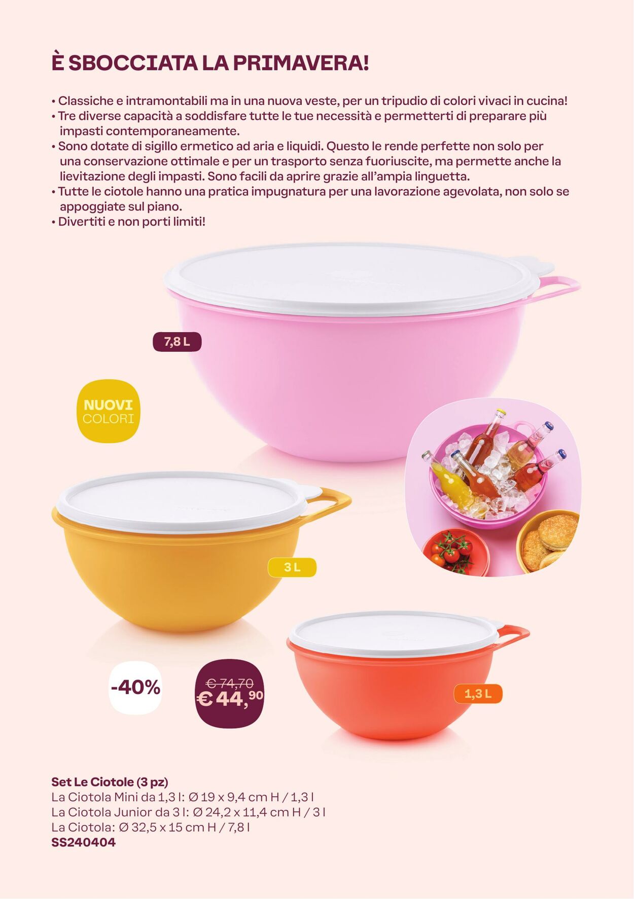 Volantino Tupperware 03.04.2024 - 06.05.2024