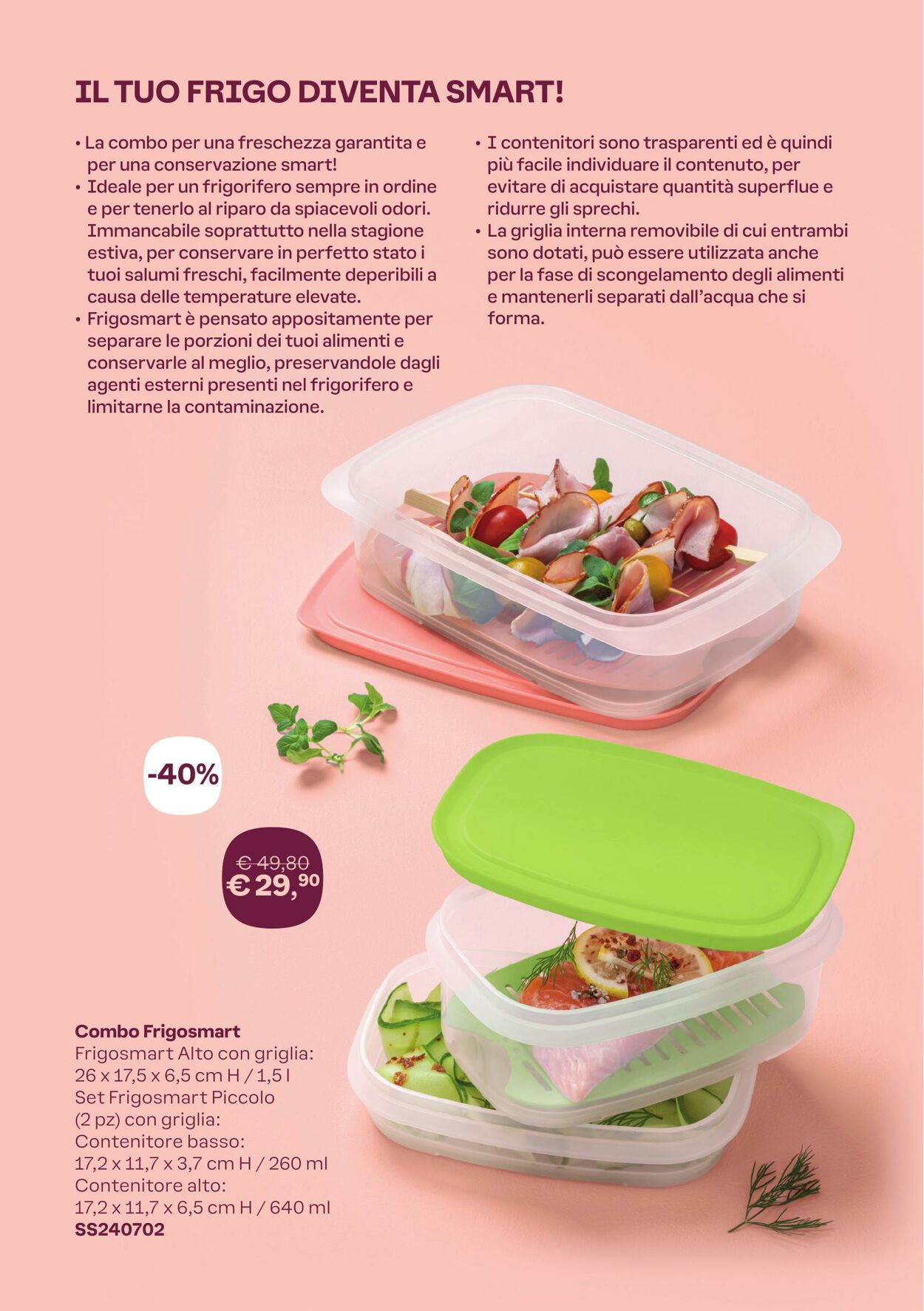 Volantino Tupperware 02.07.2024 - 05.08.2024