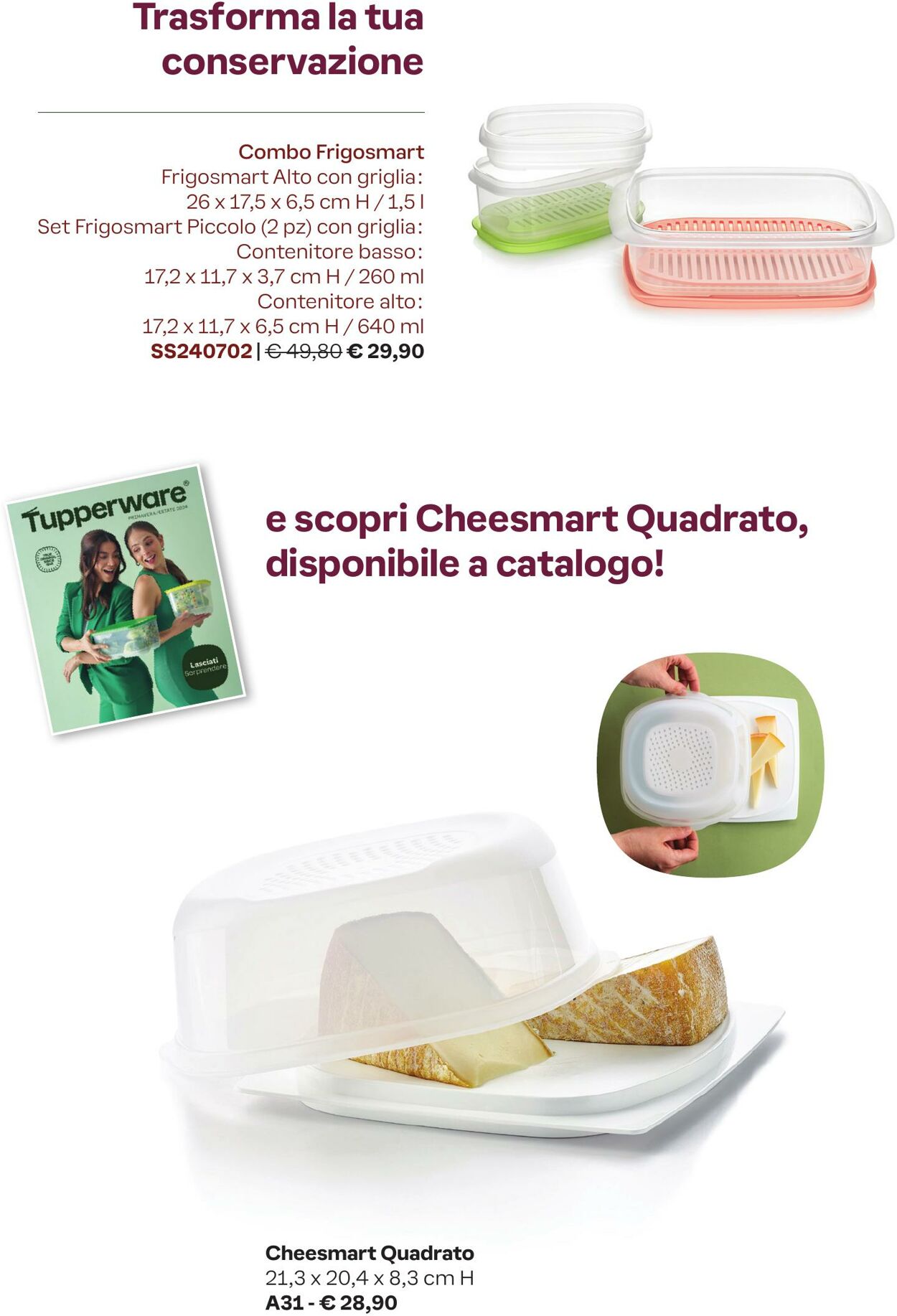 Volantino Tupperware 02.07.2024 - 05.08.2024