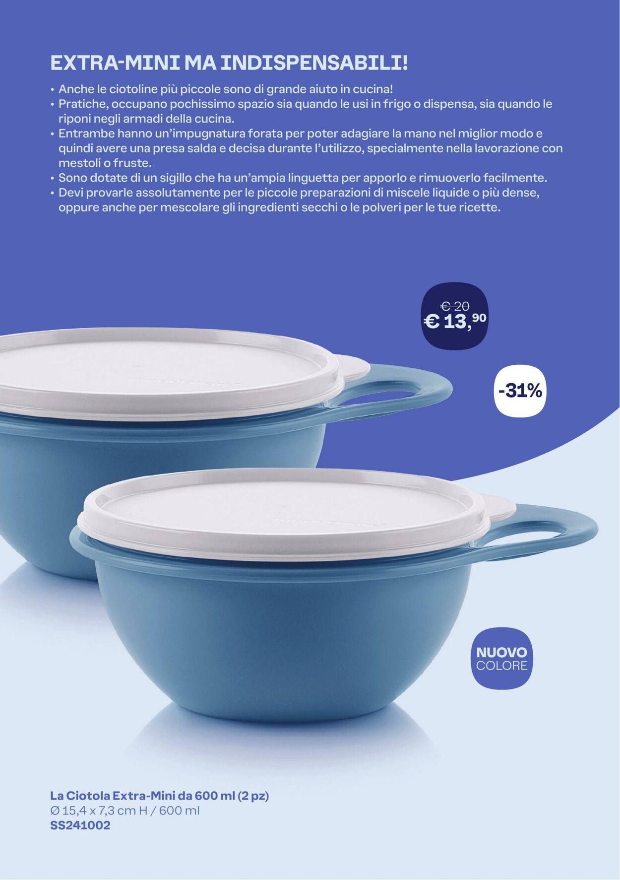 Volantino Tupperware 01.10.2024 - 04.11.2024