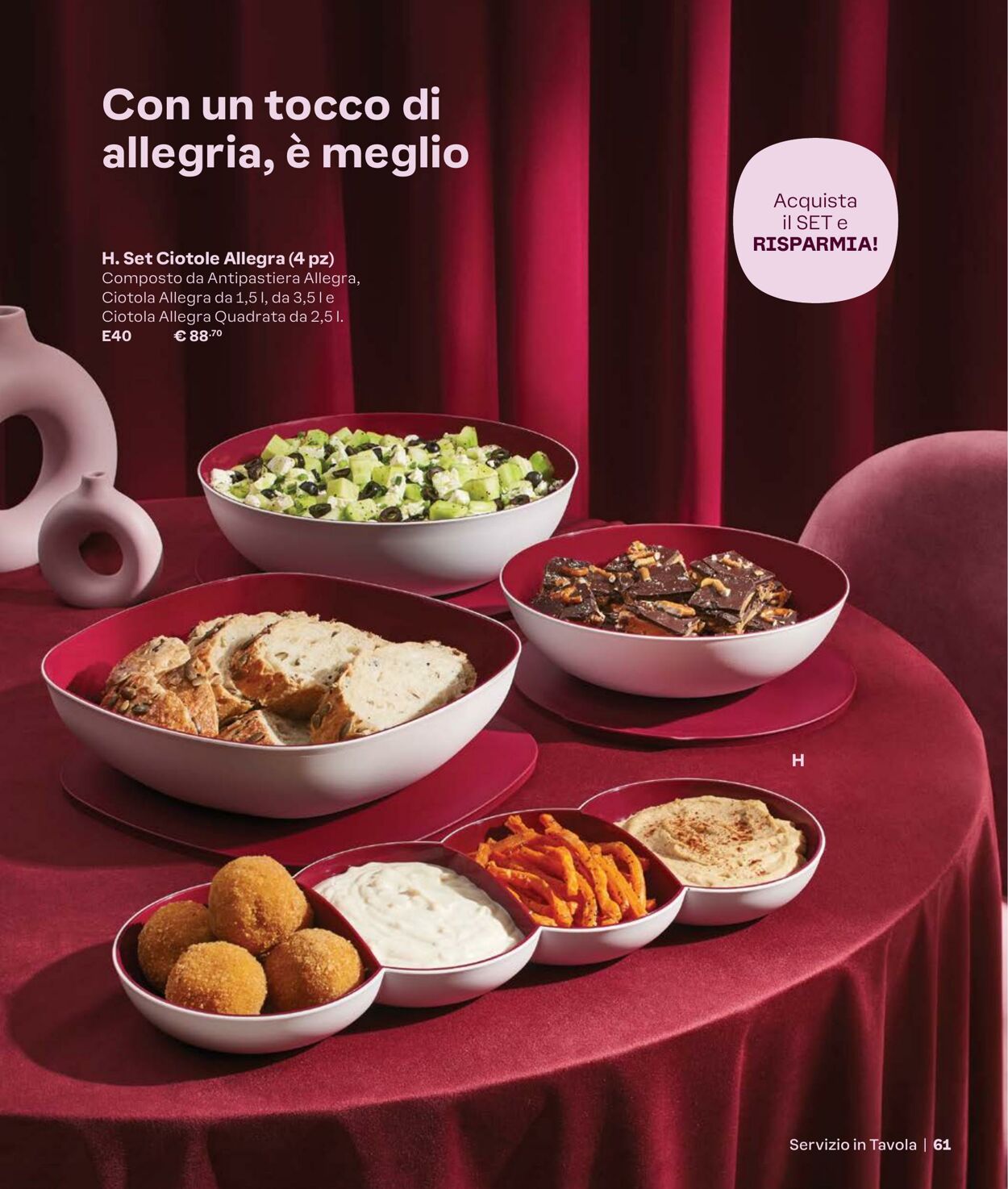 Volantino Tupperware 01.10.2024 - 31.01.2025