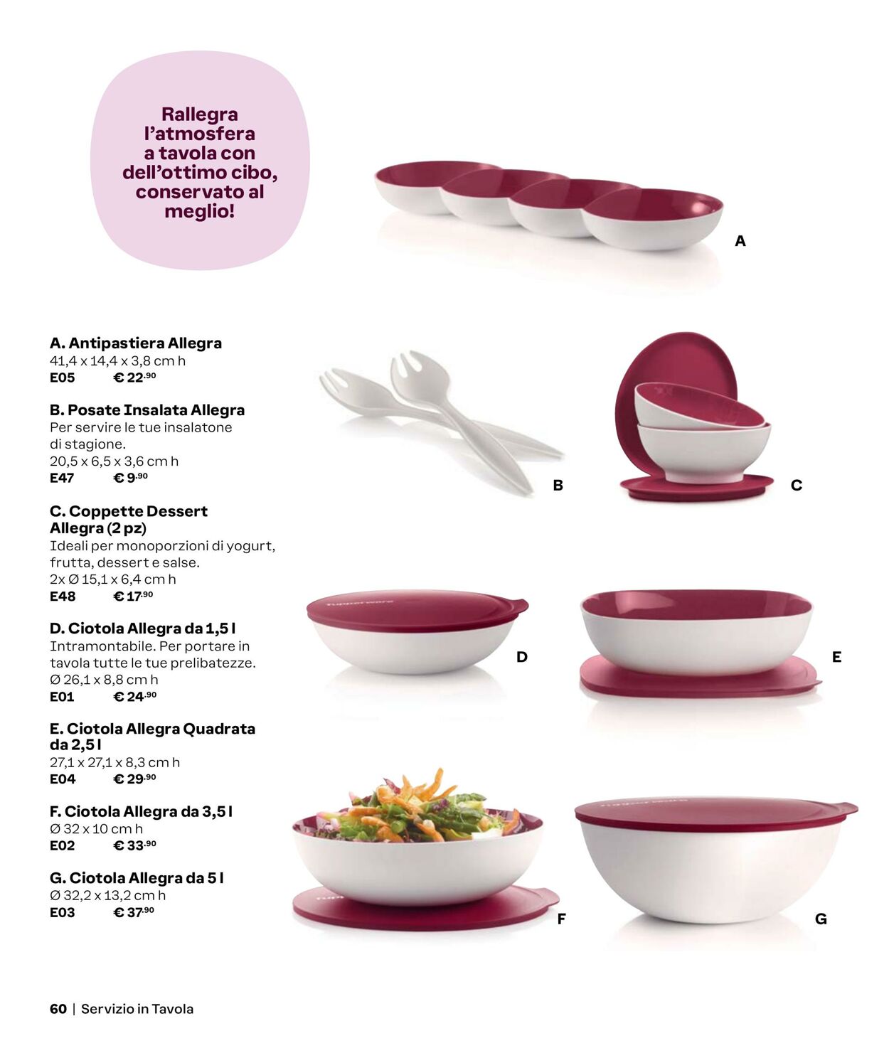 Volantino Tupperware 01.10.2024 - 31.01.2025