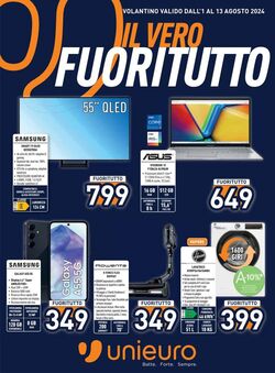 Volantino Unieuro 11.07.2024 - 23.07.2024