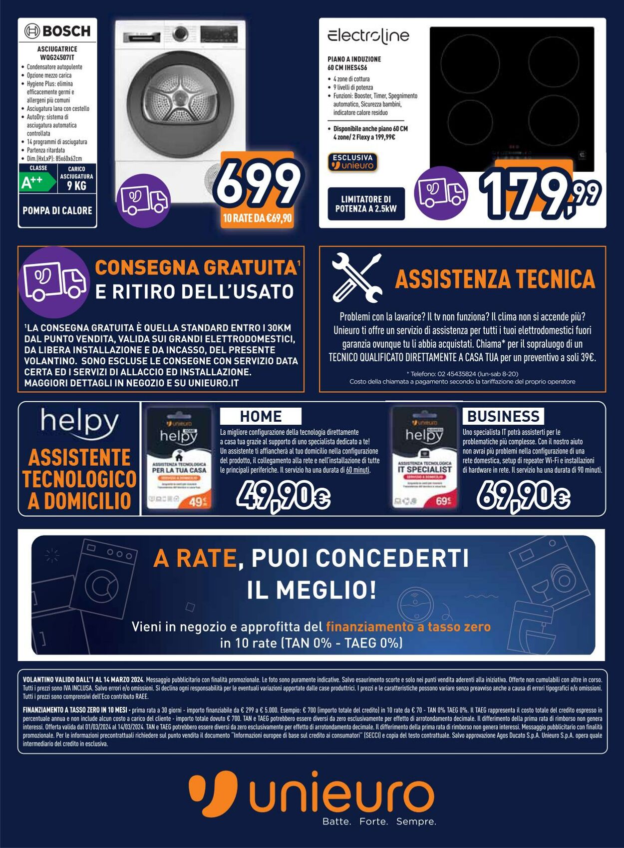 Volantino Unieuro 04.03.2024 - 14.03.2024