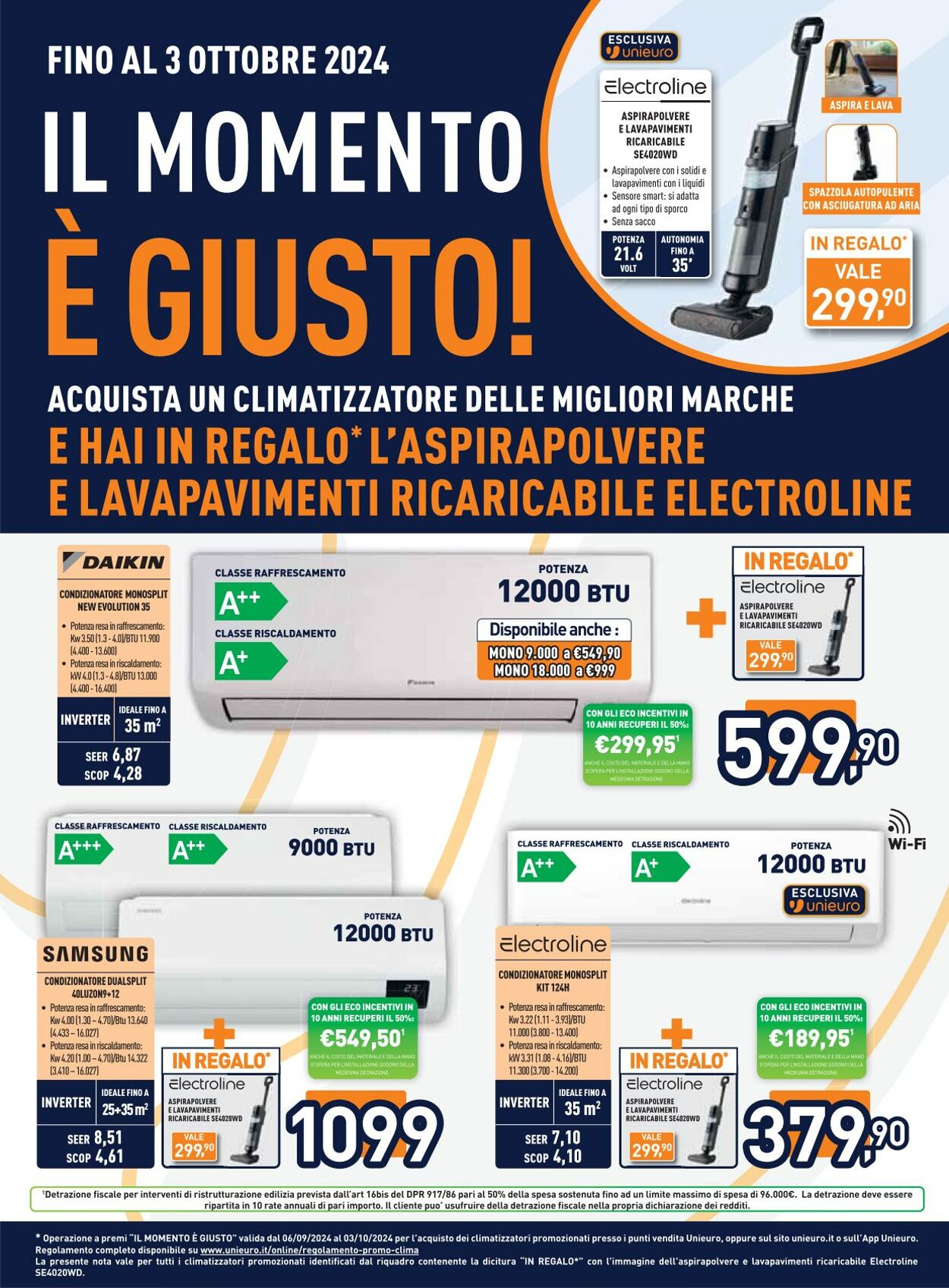 Volantino Unieuro 06.09.2024 - 19.09.2024