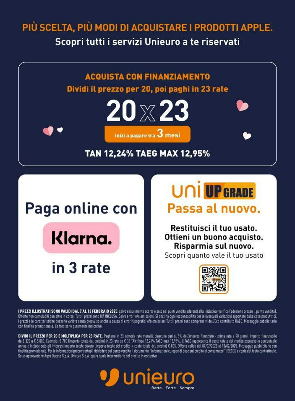 Volantino Unieuro 07.02.2025 - 13.02.2025